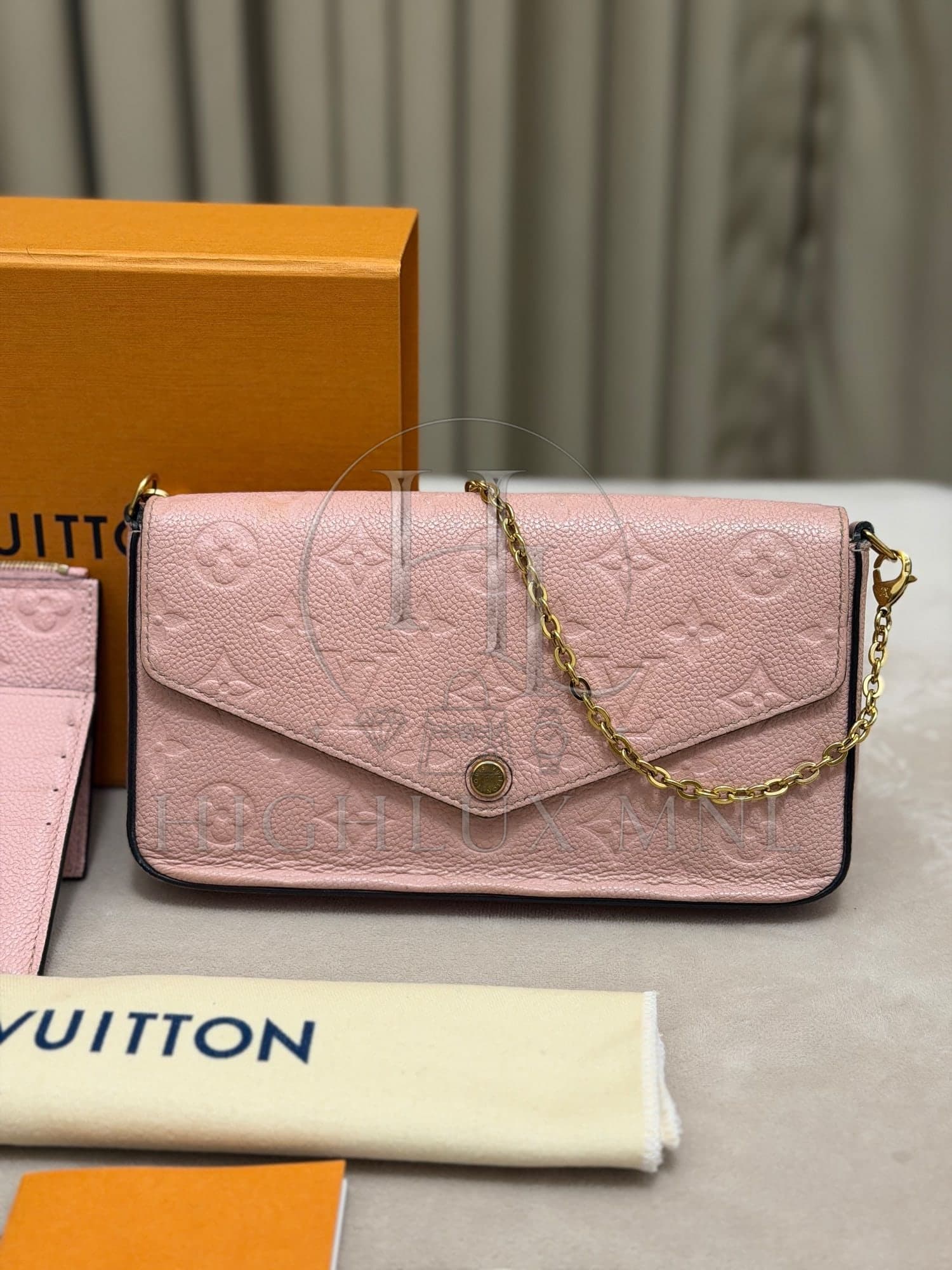 Louis Vuitton Empriente Pochette Felicie in Rose — photo 2