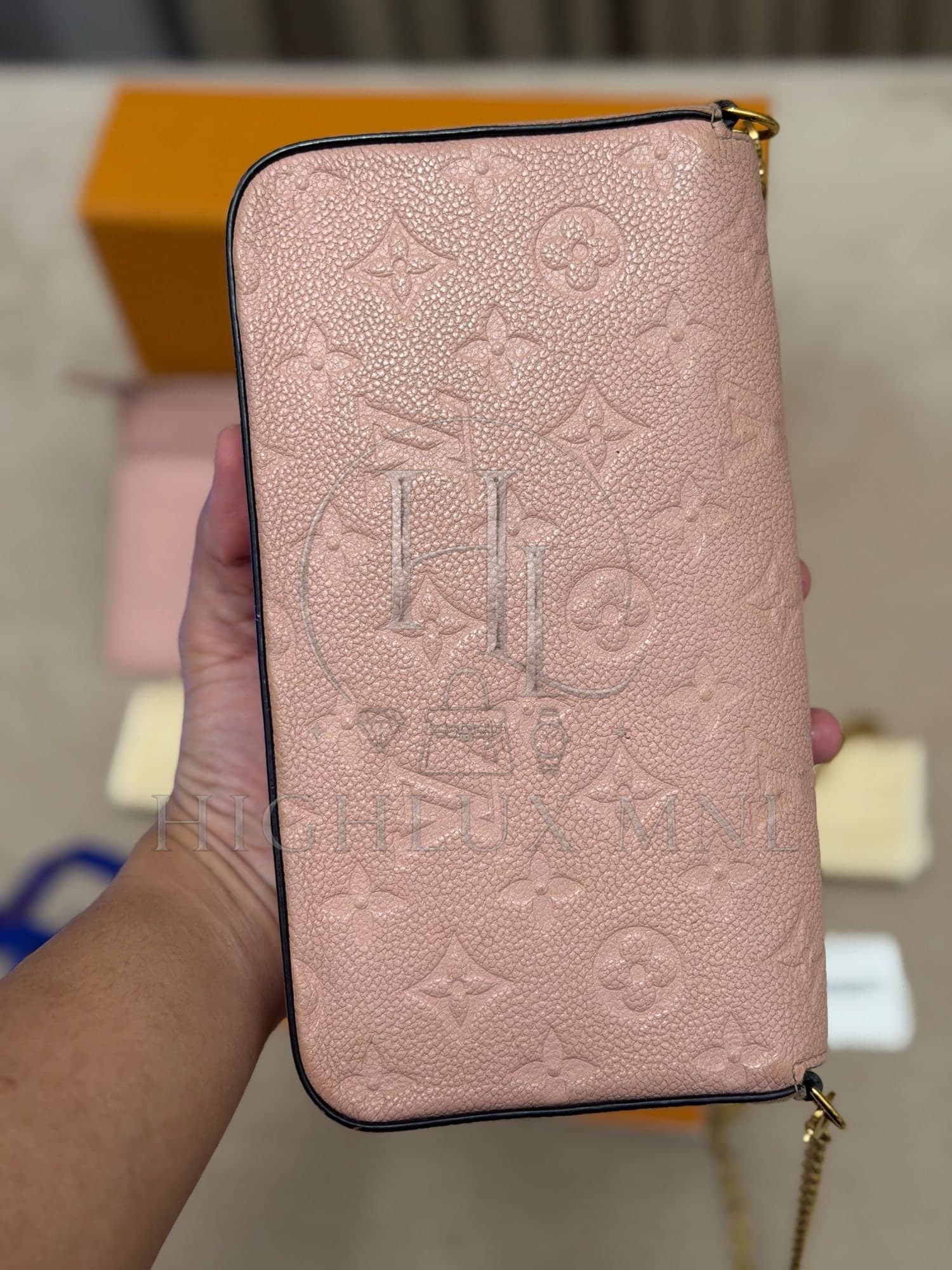 Louis Vuitton Empriente Pochette Felicie in Rose — photo 3