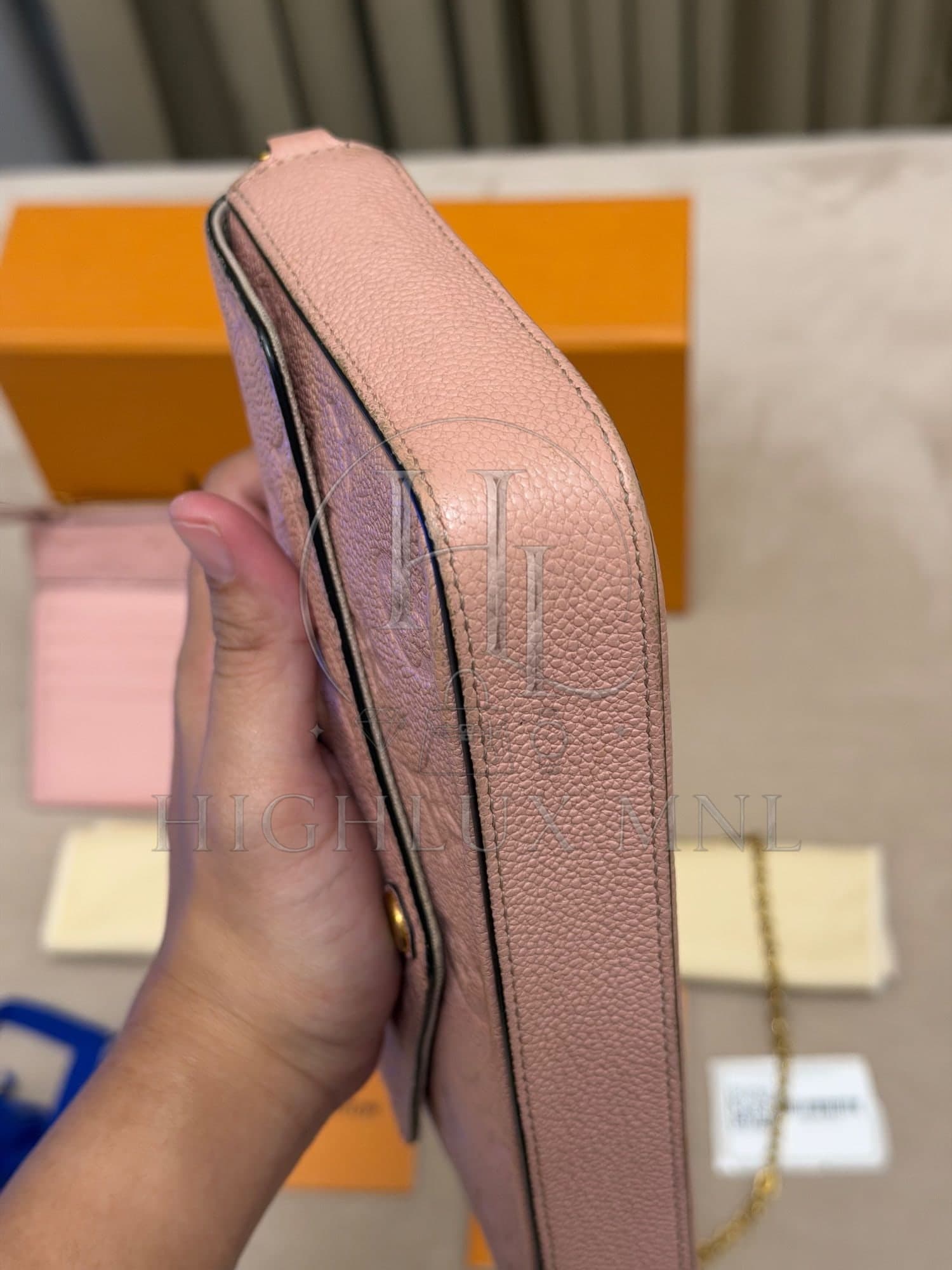 Louis Vuitton Empriente Pochette Felicie in Rose — photo 5