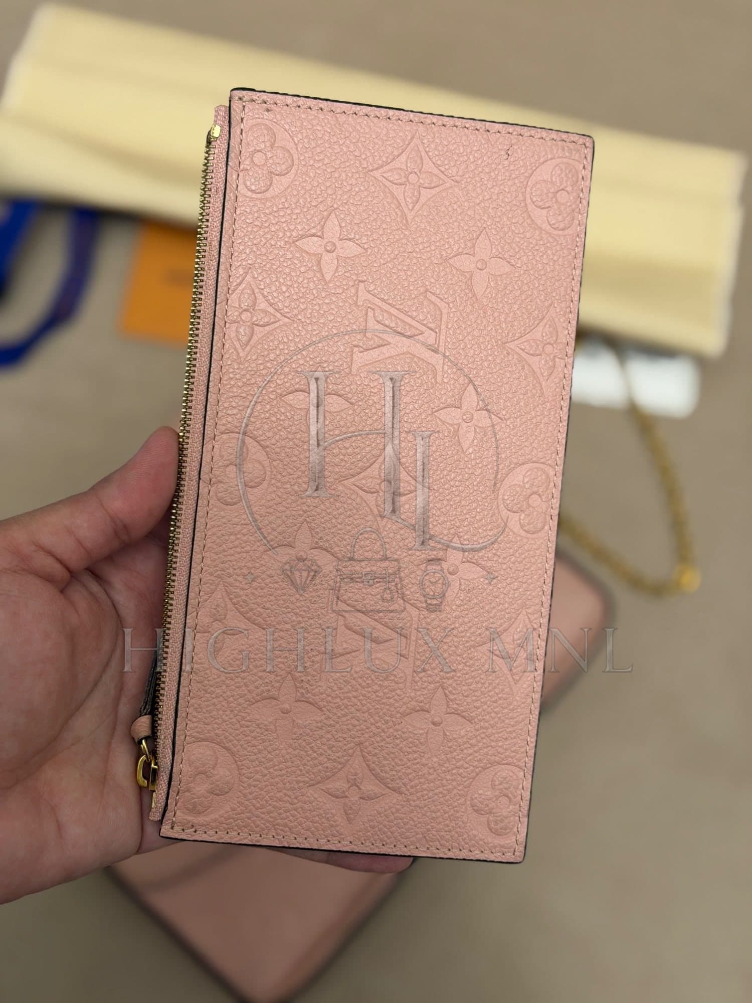 Louis Vuitton Empriente Pochette Felicie in Rose — photo 12