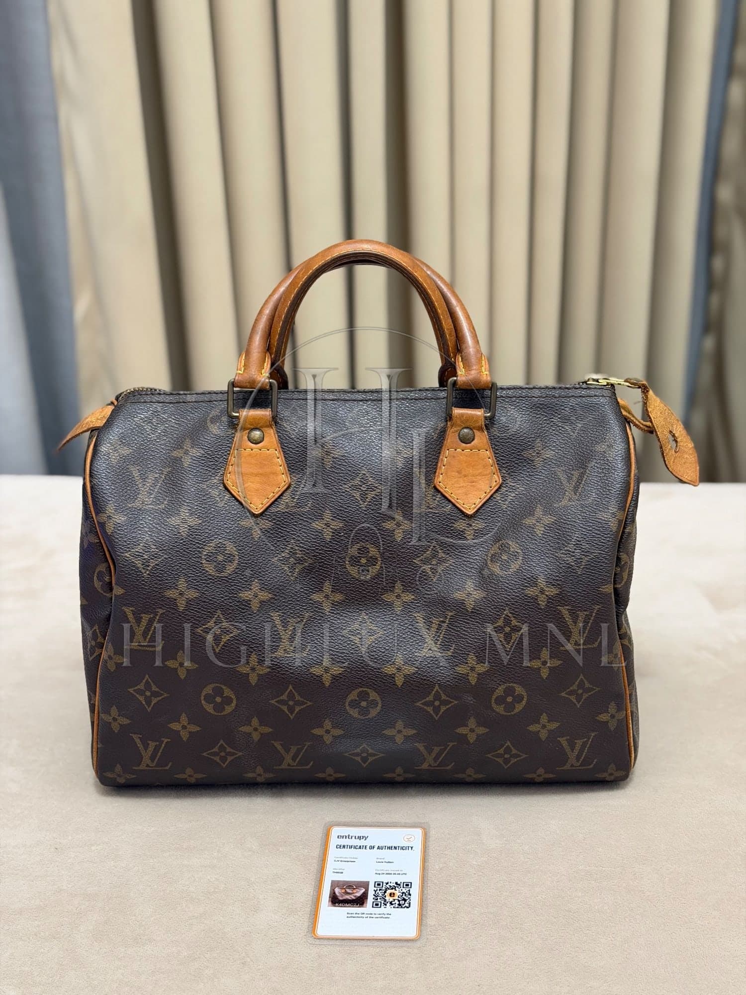 Louis Vuitton Monogram Speedy 30
