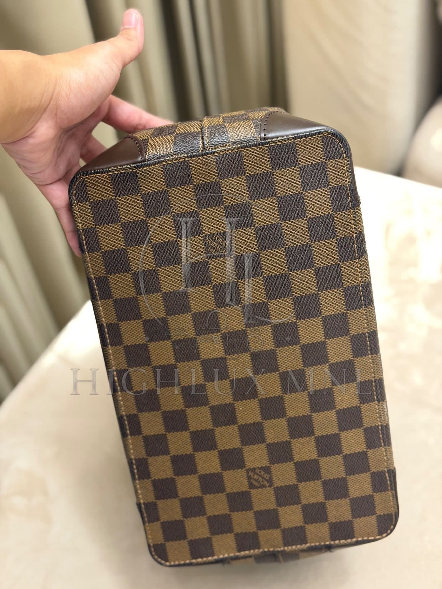 Louis Vuitton Damier Ebene Hampstead PM size — photo 5
