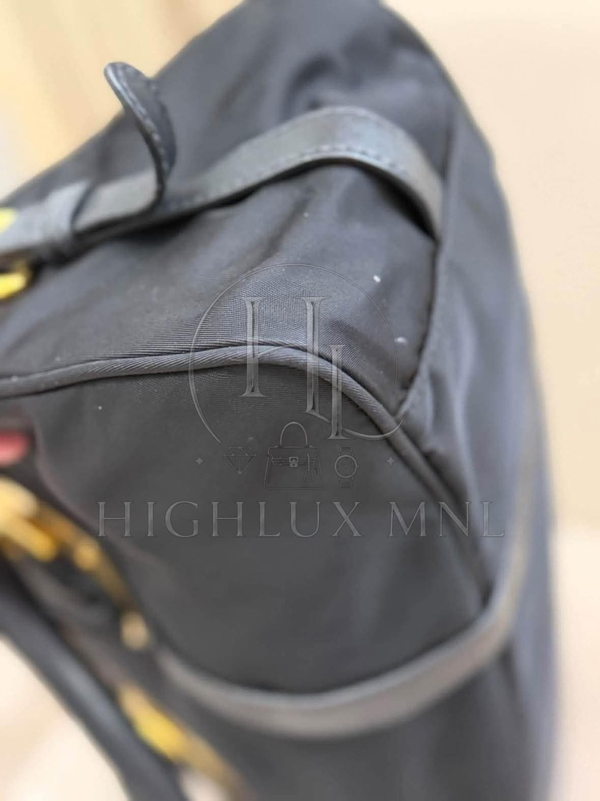 Prada Tessuto Nylon & Soft Calfskin Satchel Bag — photo 10