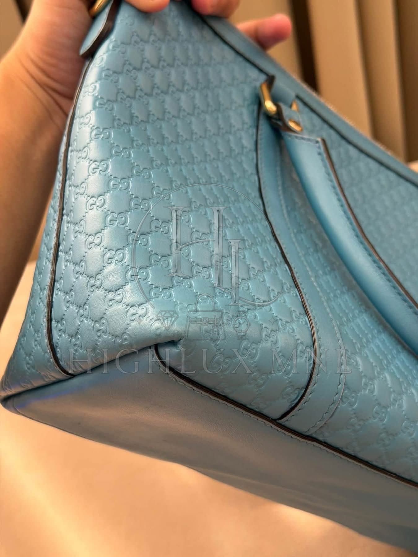 Gucci Microguccissima Small Tote Bag — photo 7