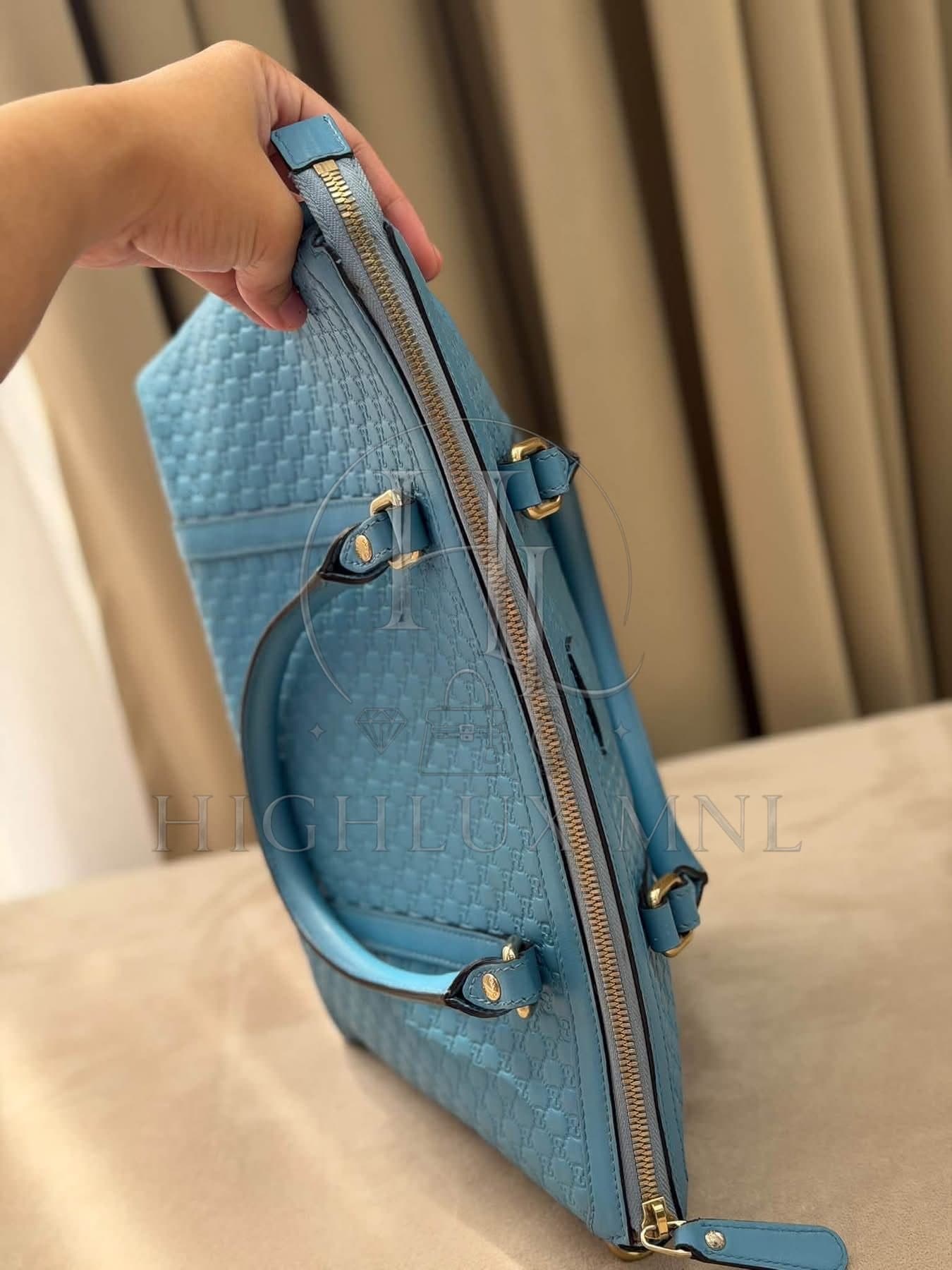 Gucci Microguccissima Small Tote Bag — photo 8