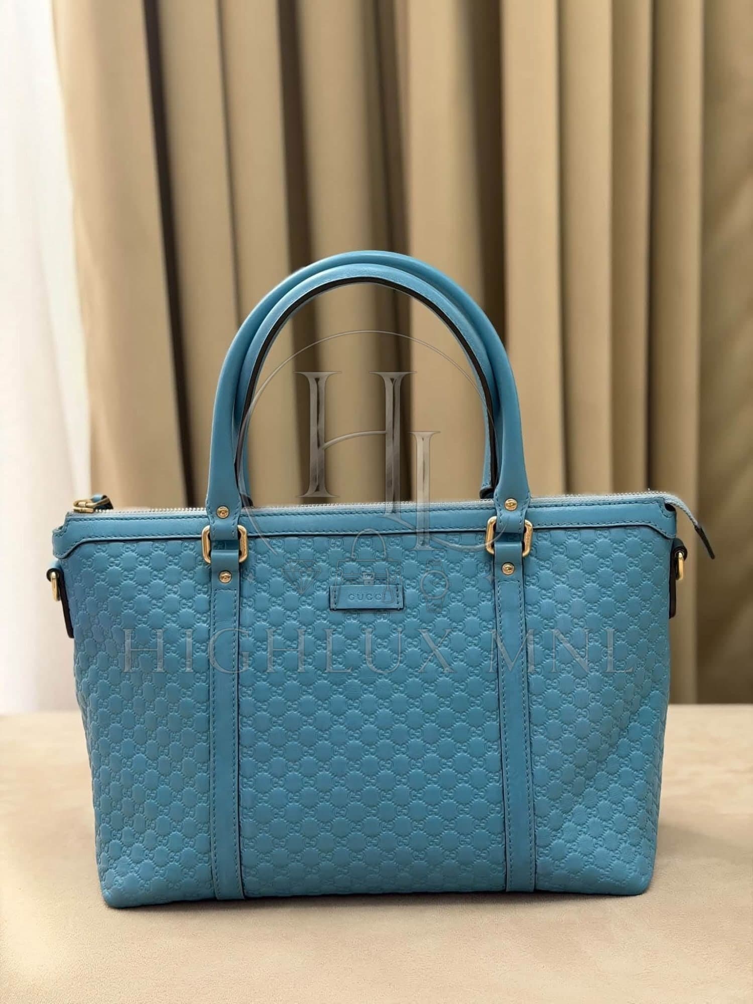 Gucci Microguccissima Small Tote Bag