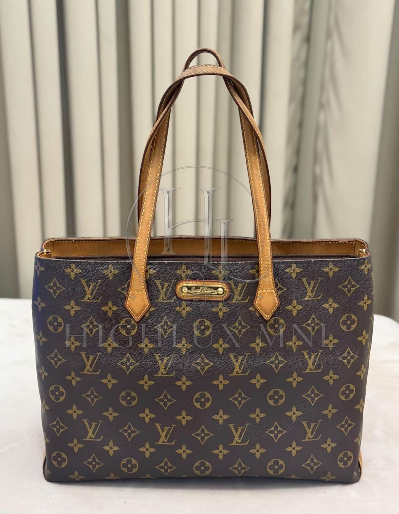 Louis Vuitton Monogram Wilshire MM Tote Bag