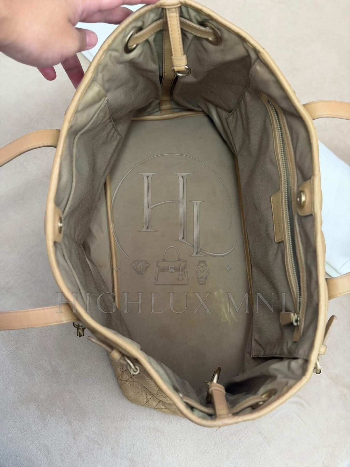 Dior Cannage Medium Panarea Tote — photo 6