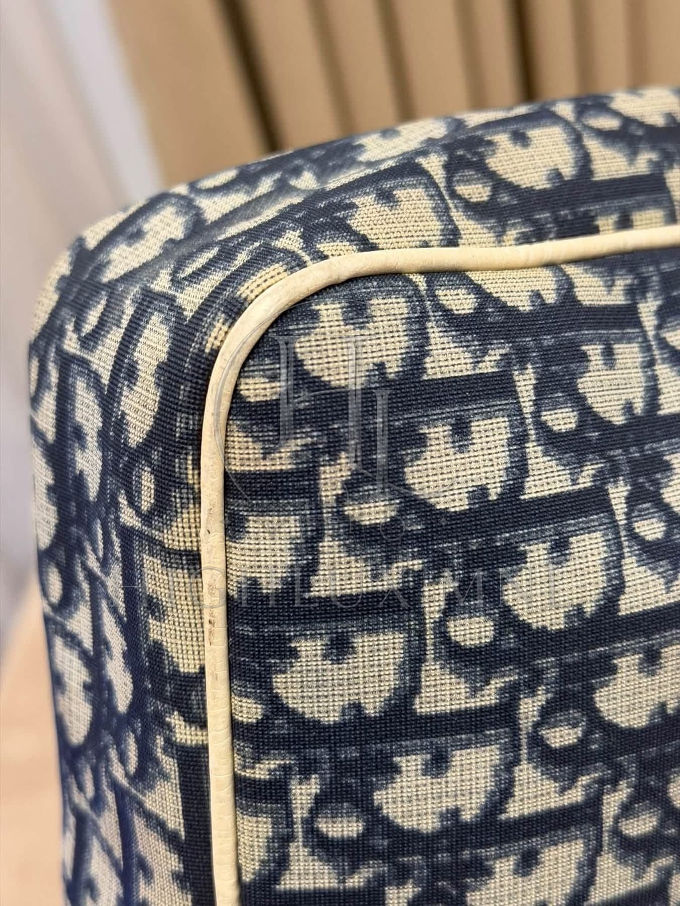 Dior Navy Trotter Monogram Messenger Bag — photo 10