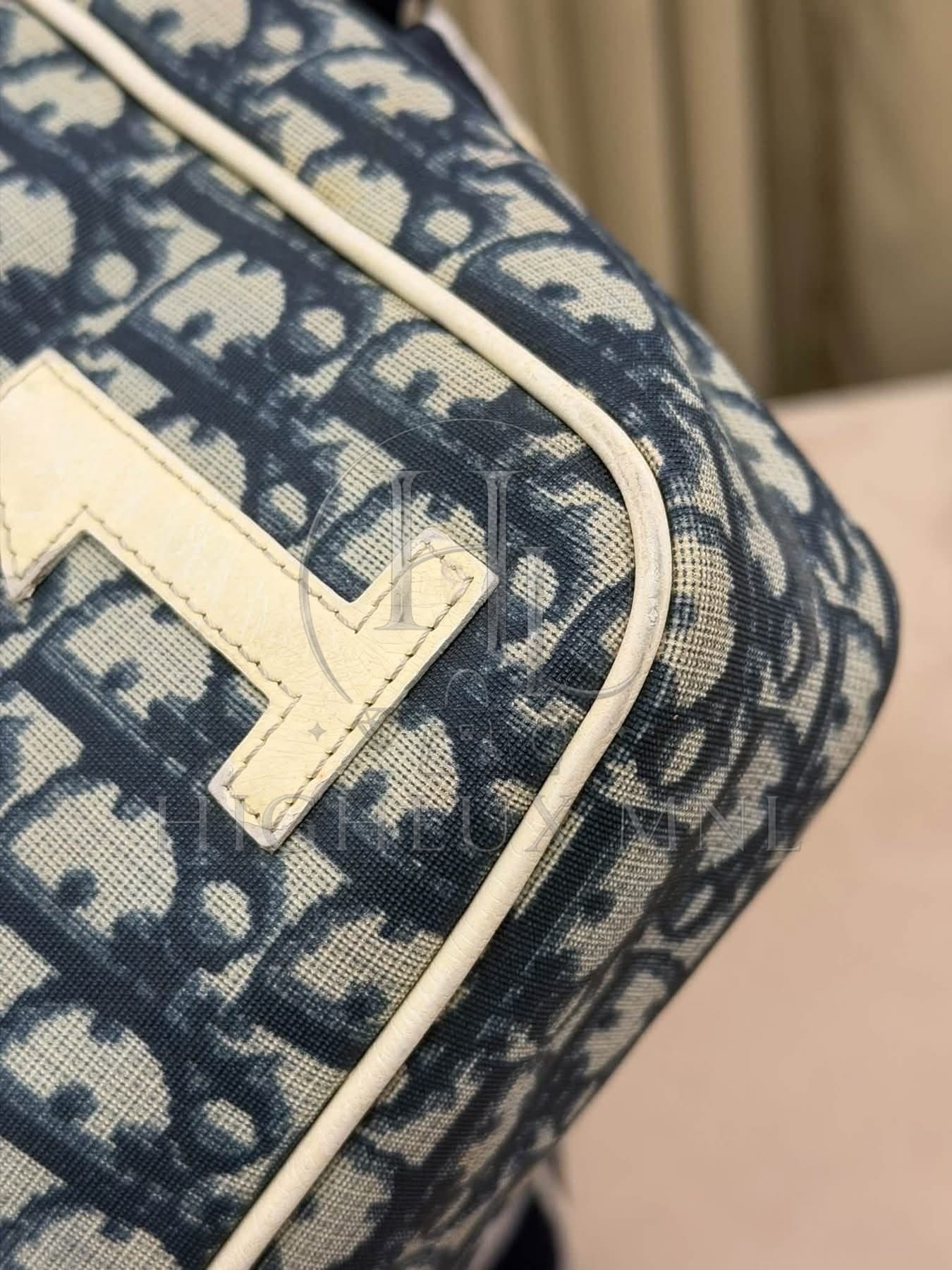 Dior Navy Trotter Monogram Messenger Bag — photo 6