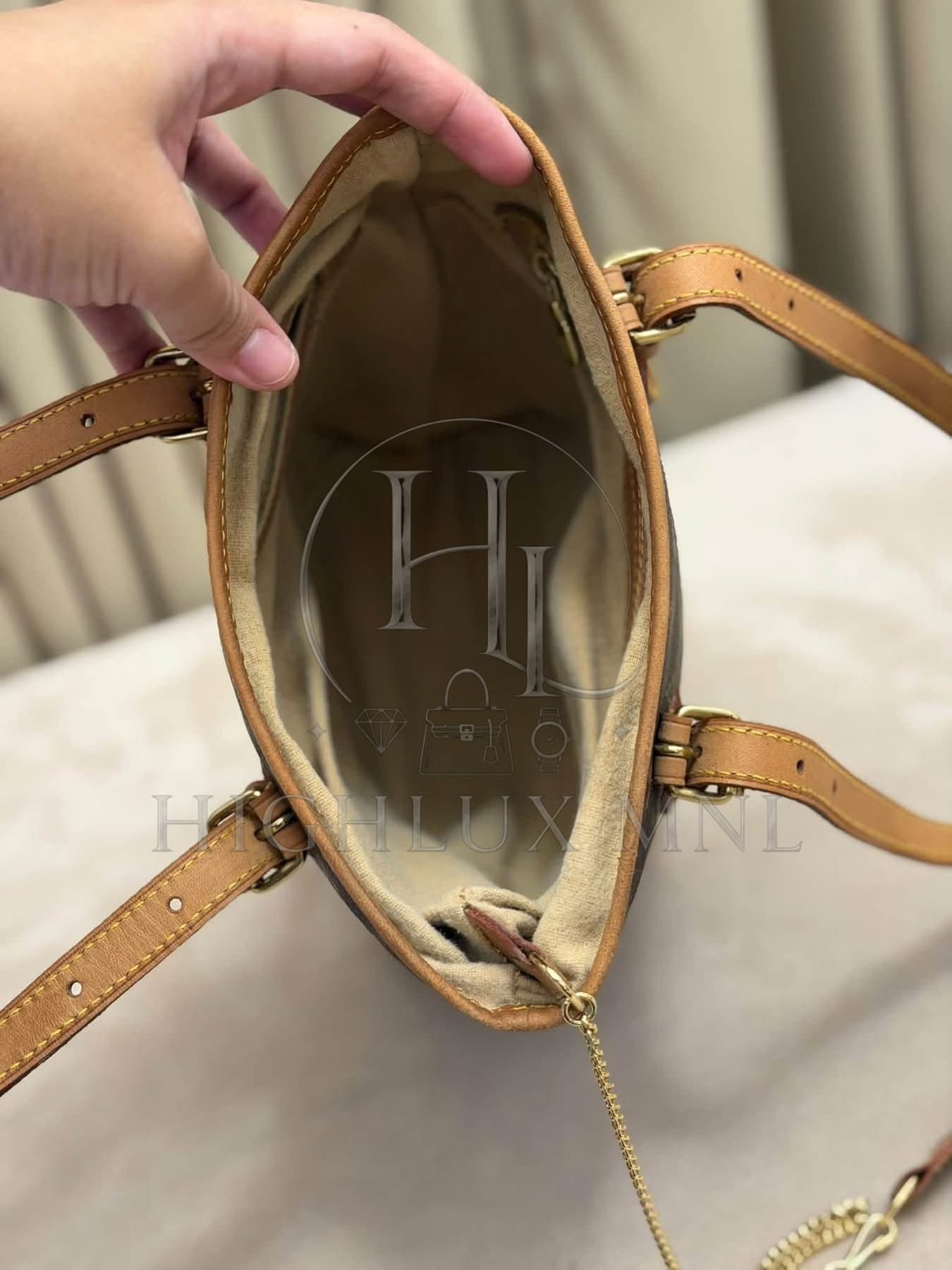 Louis Vuitton Monogram Petite Bucket Bag — photo 7