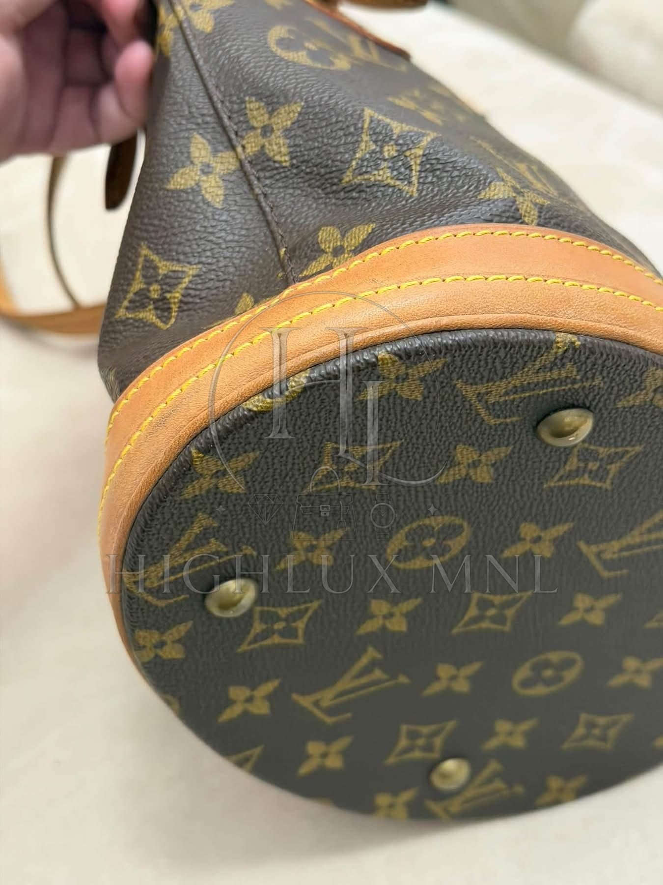 Louis Vuitton Monogram Petite Bucket Bag — photo 5