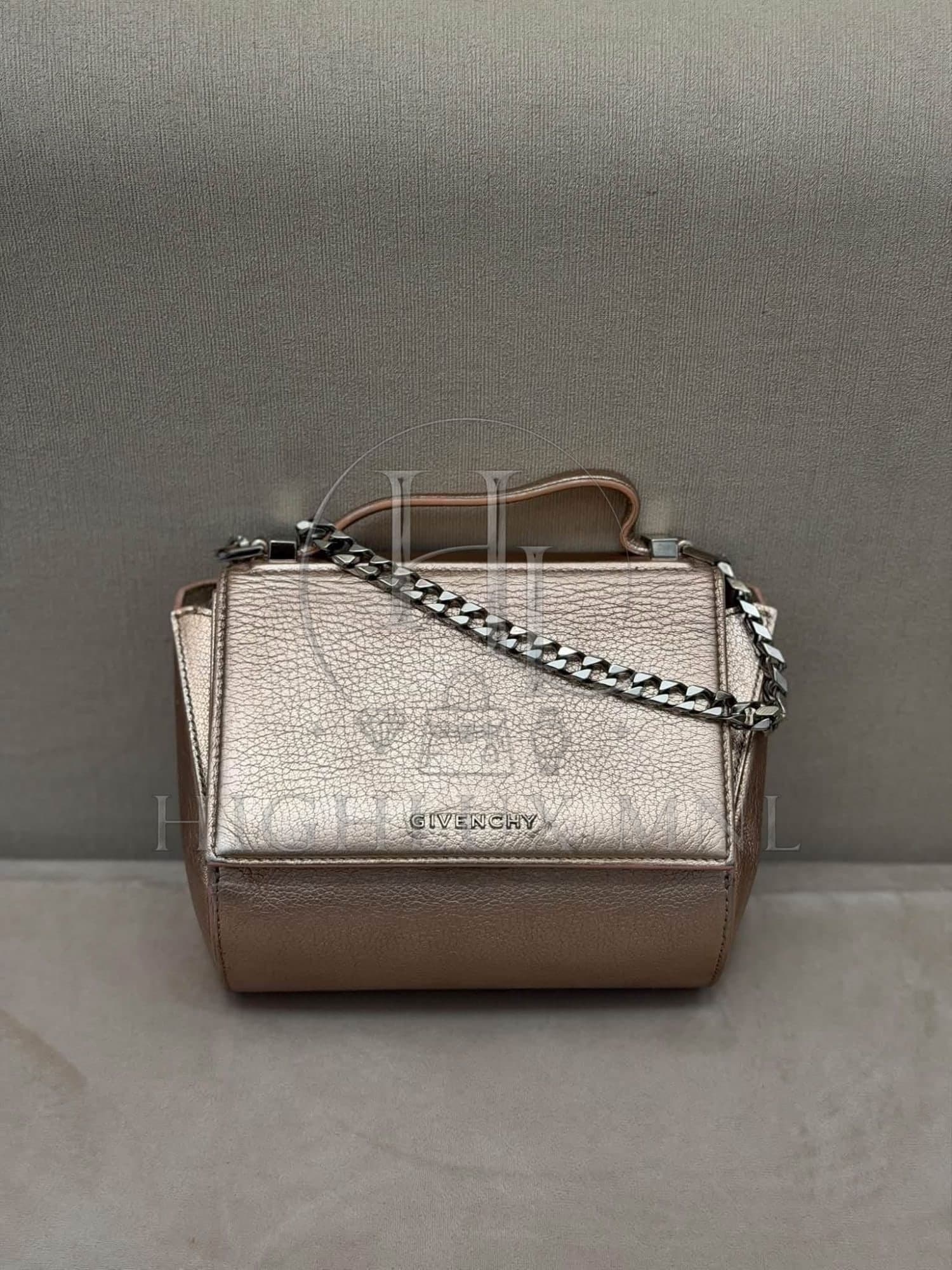 Givenchy Pandora Box Mini Metallic Pink