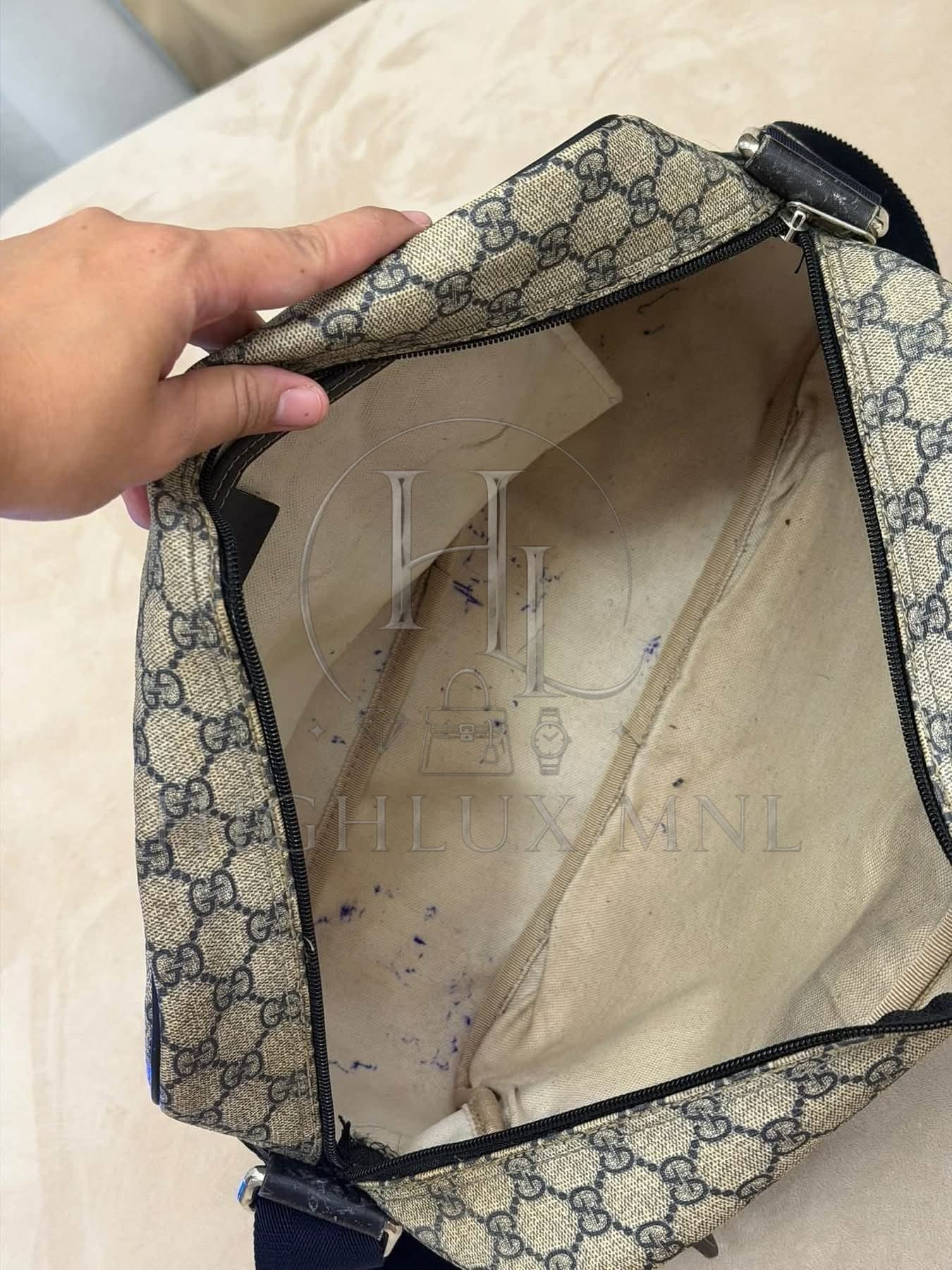 Gucci GG Supreme Reporters Bag — photo 10