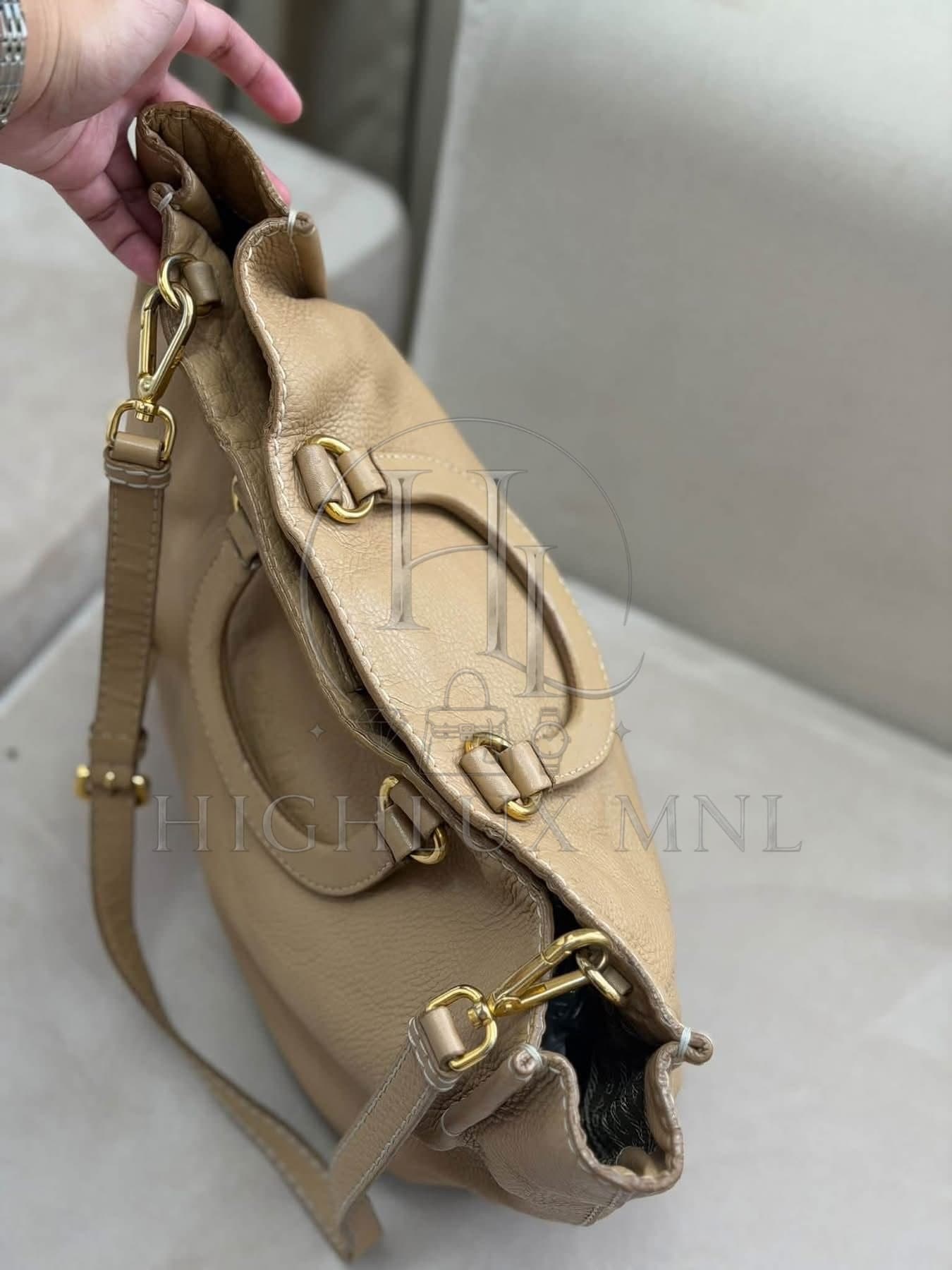 Prada Vitello Daino Shopping Bag — photo 9