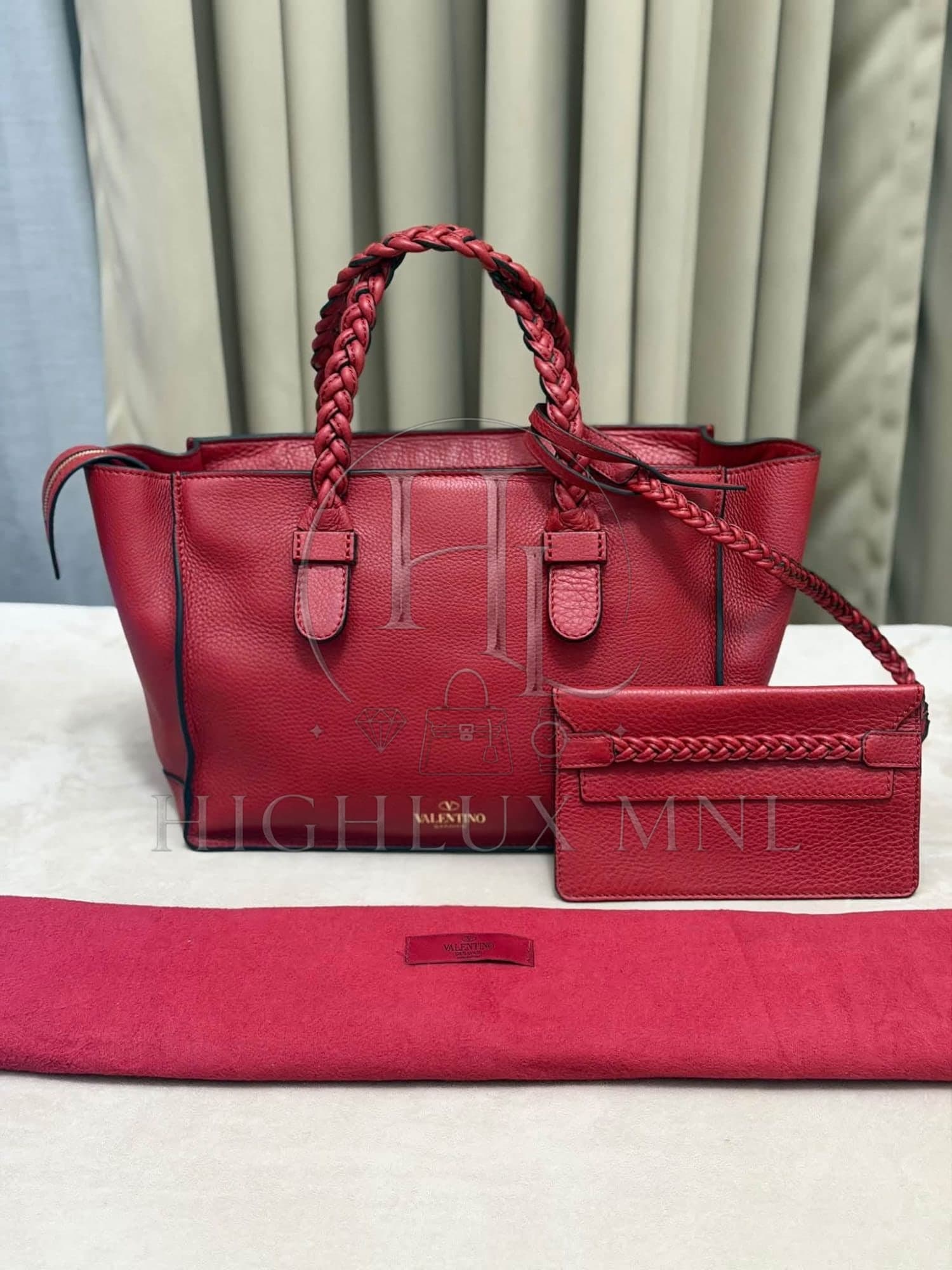 Valentino Garavani Braided Top Handle Bag