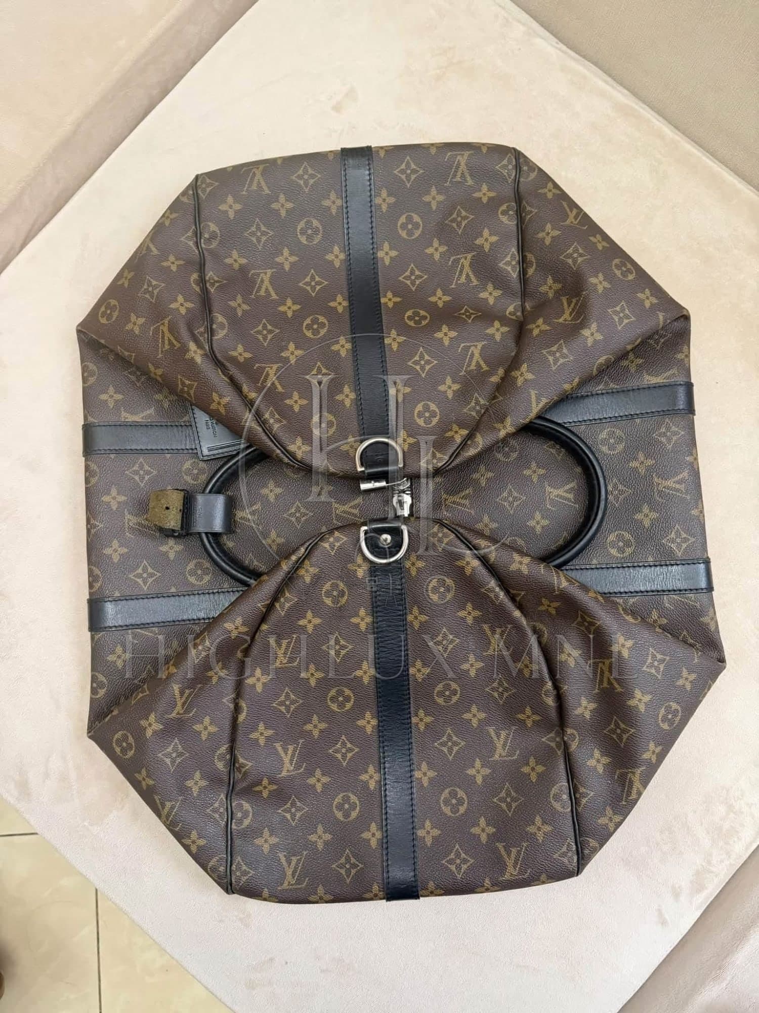 Louis Vuitton Macassar Keepall Bandoulière 55 — photo 12