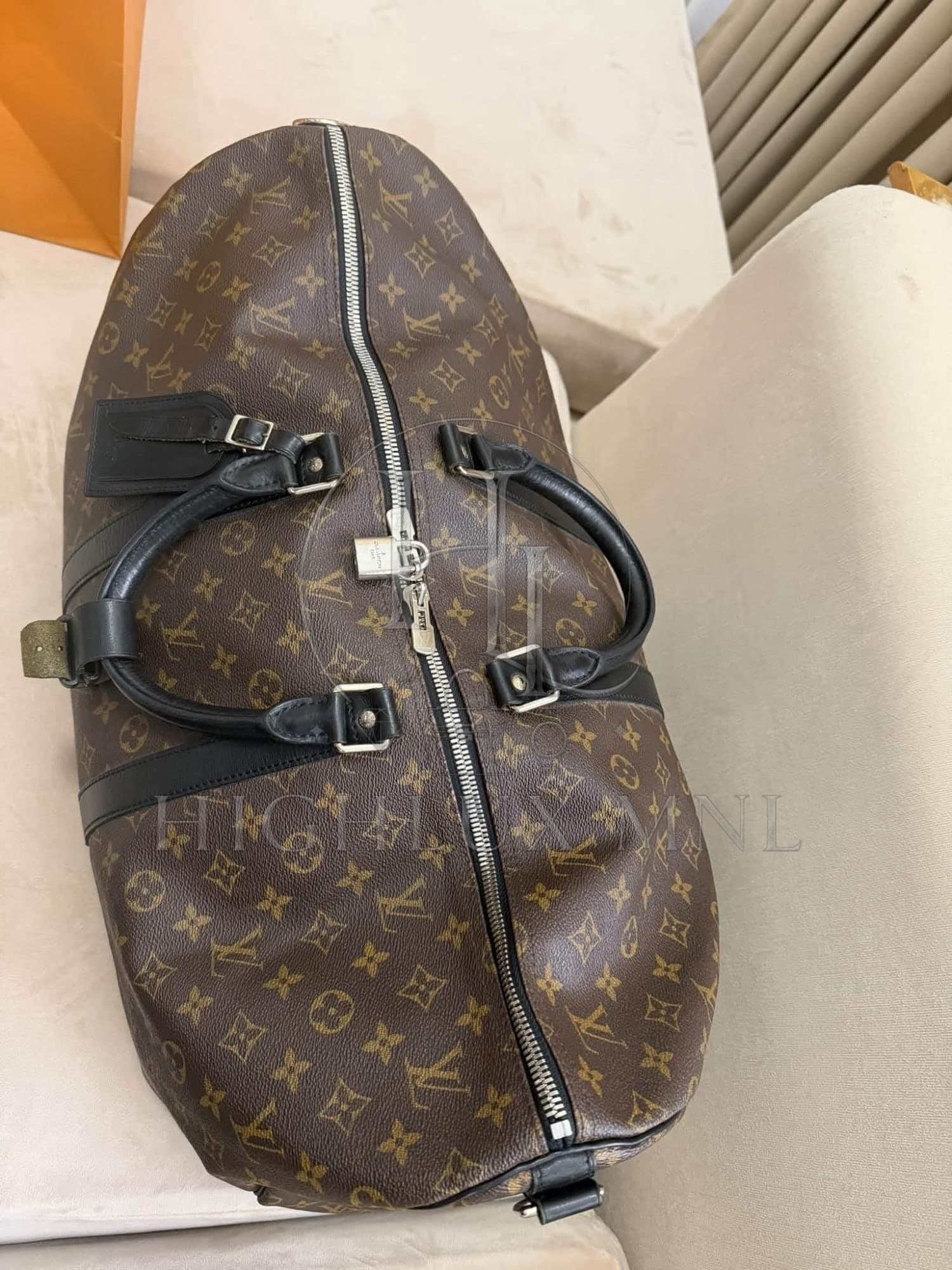 Louis Vuitton Macassar Keepall Bandoulière 55 — photo 9