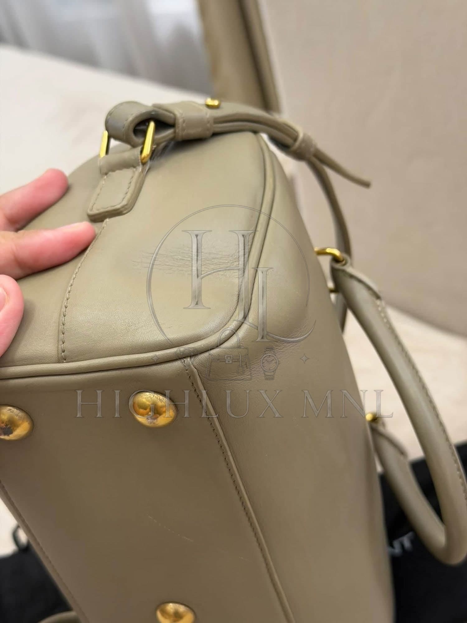 Saint Laurent Baby Duffle Bag in Taupe — photo 6