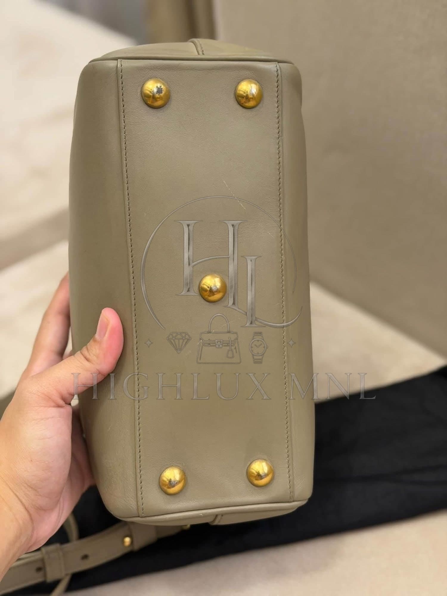 Saint Laurent Baby Duffle Bag in Taupe — photo 5