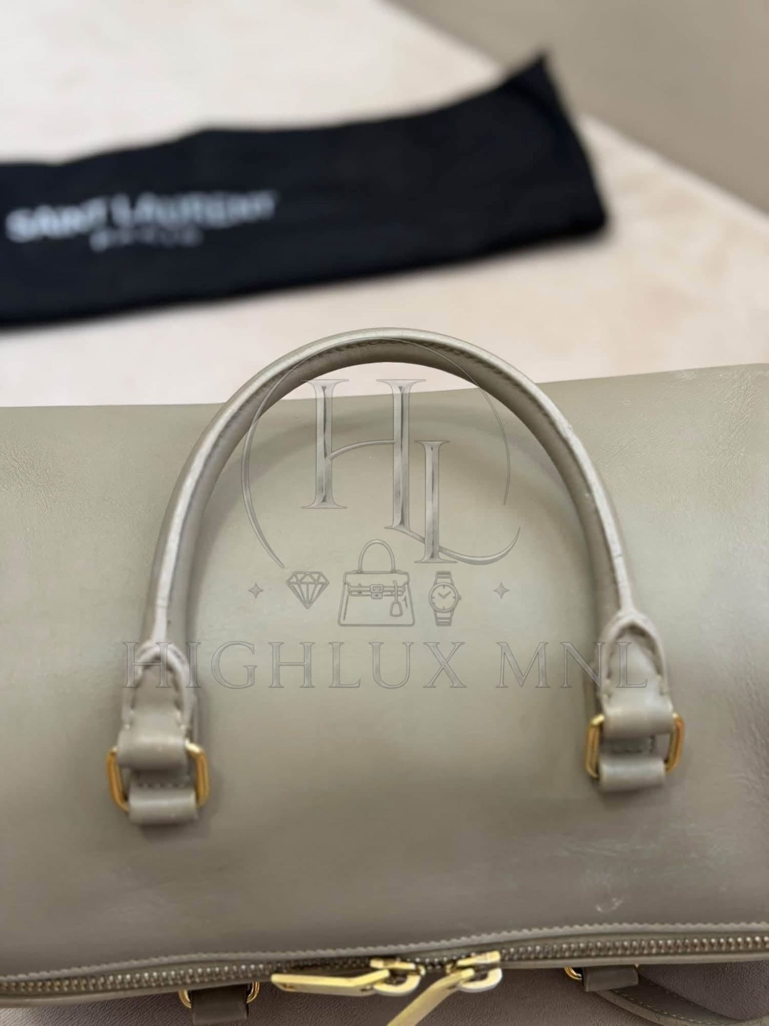 Saint Laurent Baby Duffle Bag in Taupe — photo 10