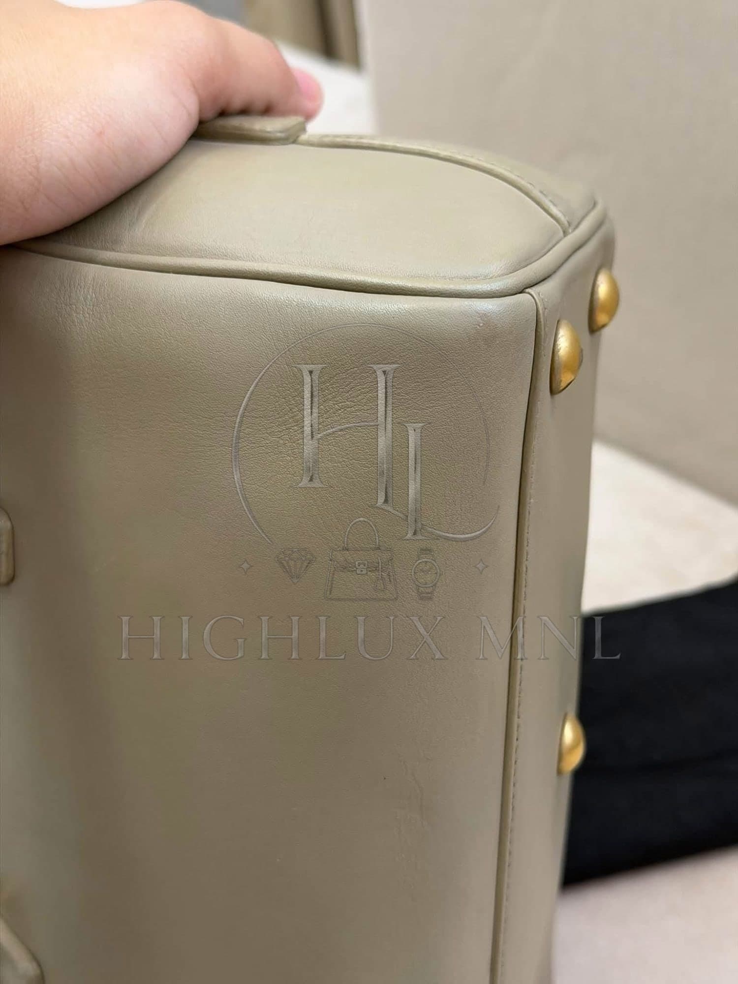 Saint Laurent Baby Duffle Bag in Taupe — photo 7