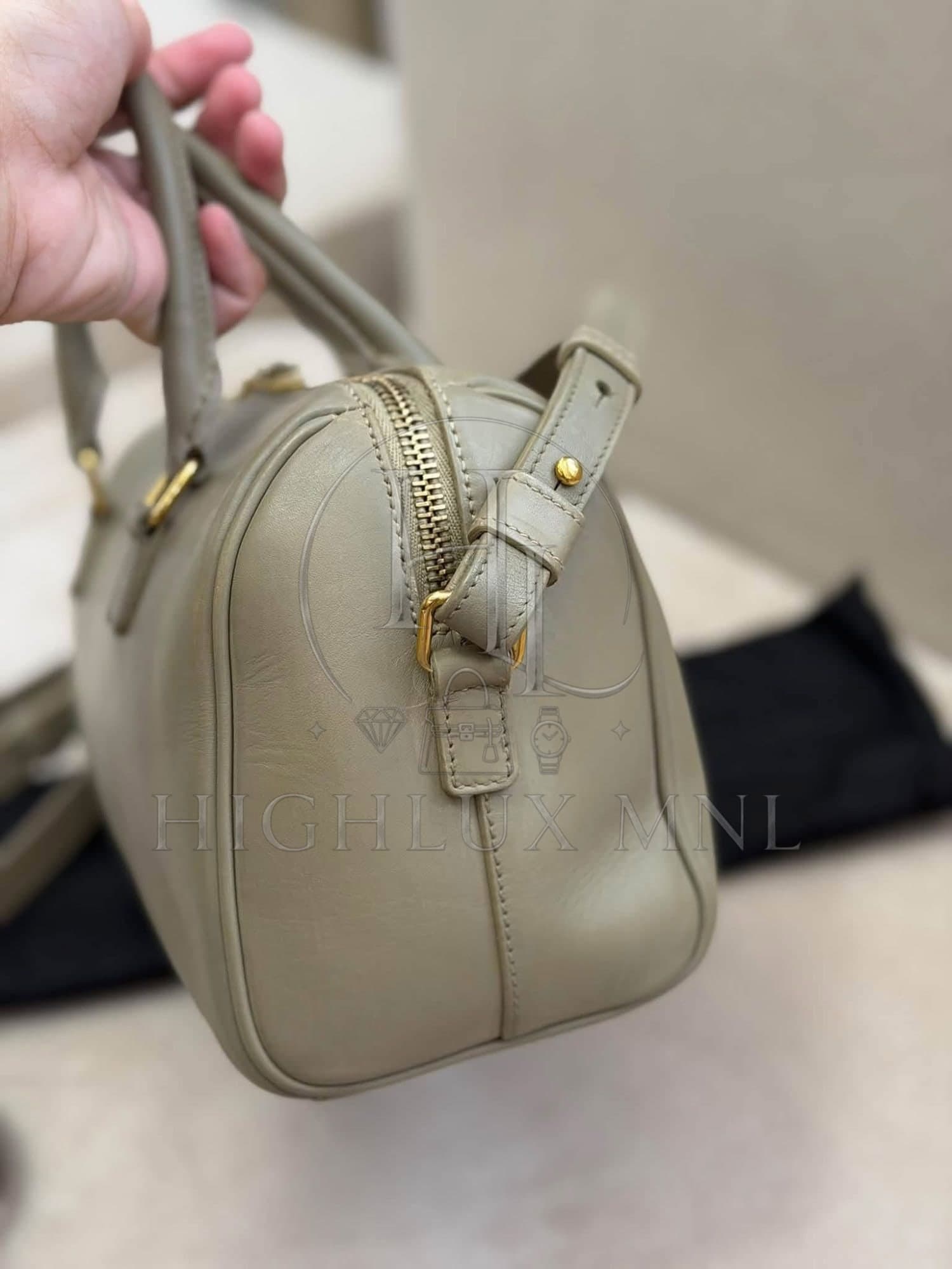 Saint Laurent Baby Duffle Bag in Taupe — photo 3