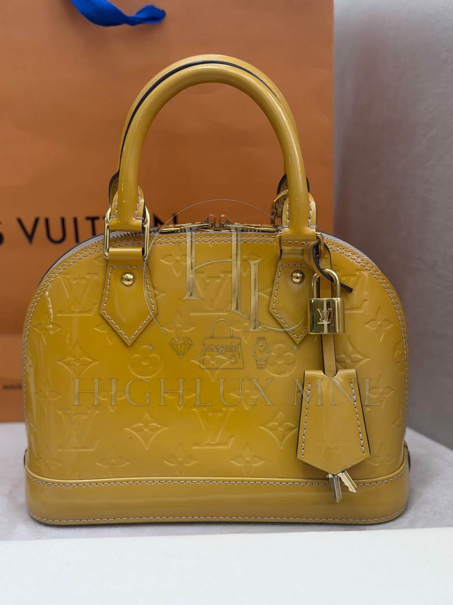 Louis Vuitton Alma BB Monogram Vernis — photo 2