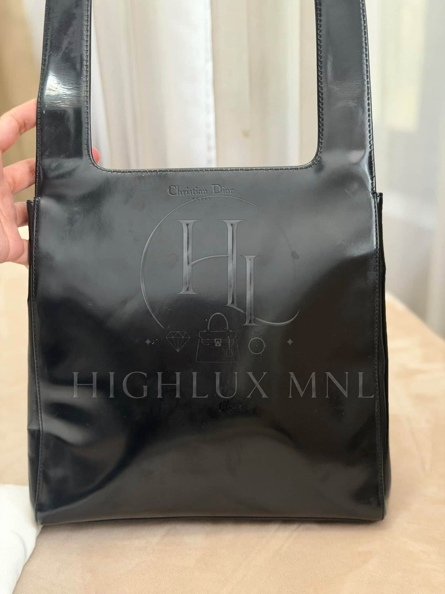 Dior Cannage Patent Shoulder Bag — photo 11