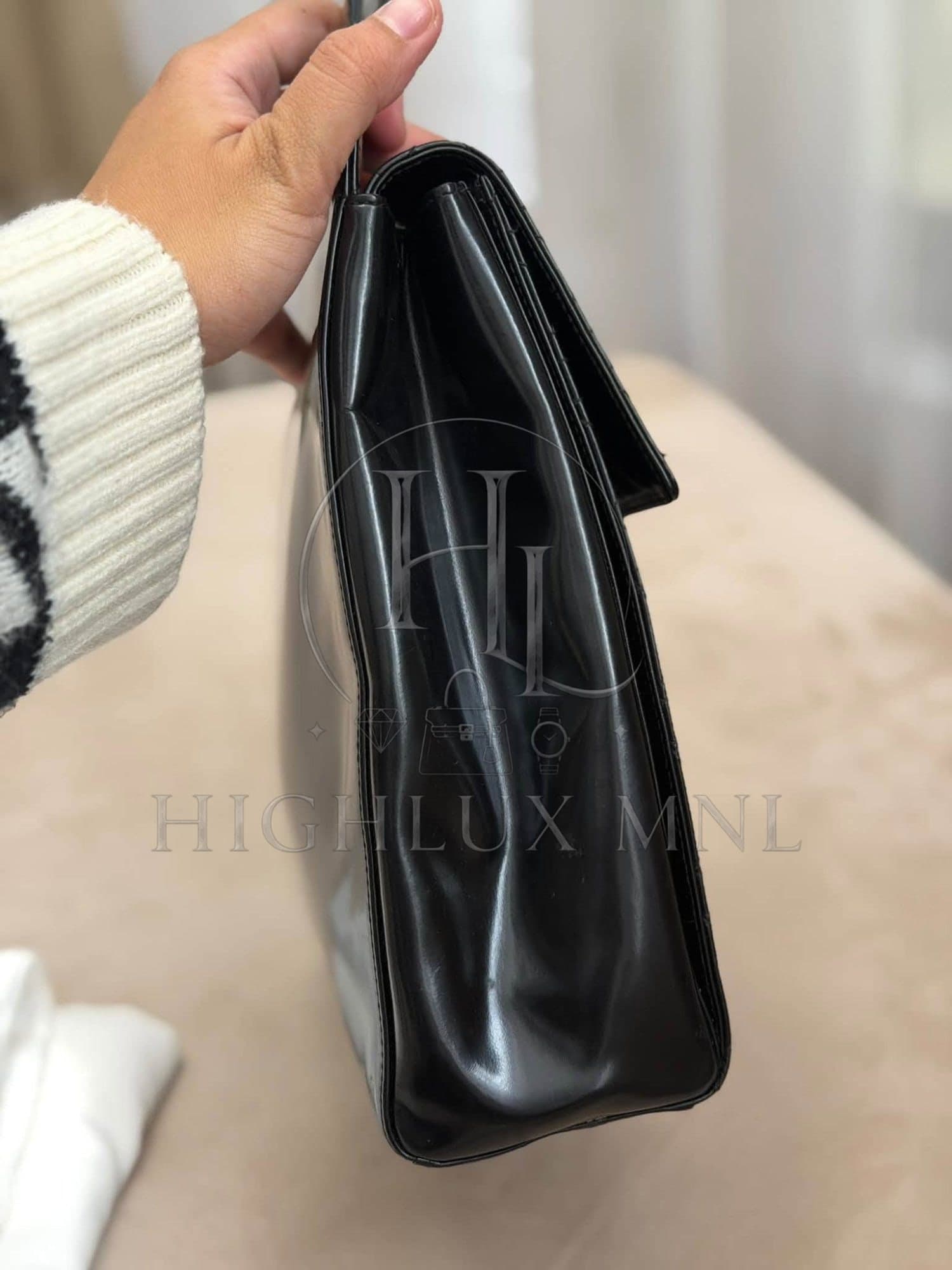 Dior Cannage Patent Shoulder Bag — photo 2