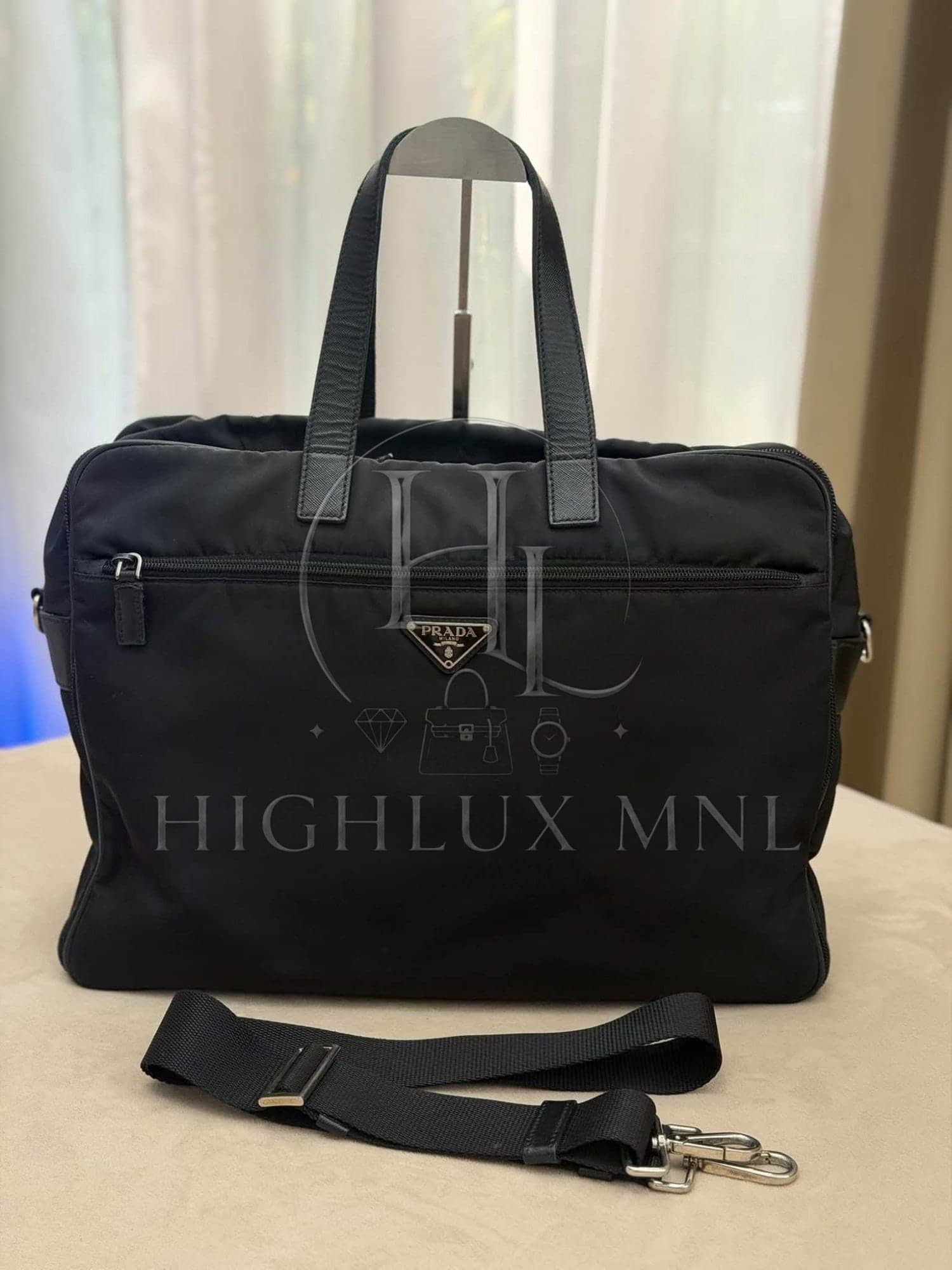 Prada Tessuto Nylon Laptop Bag