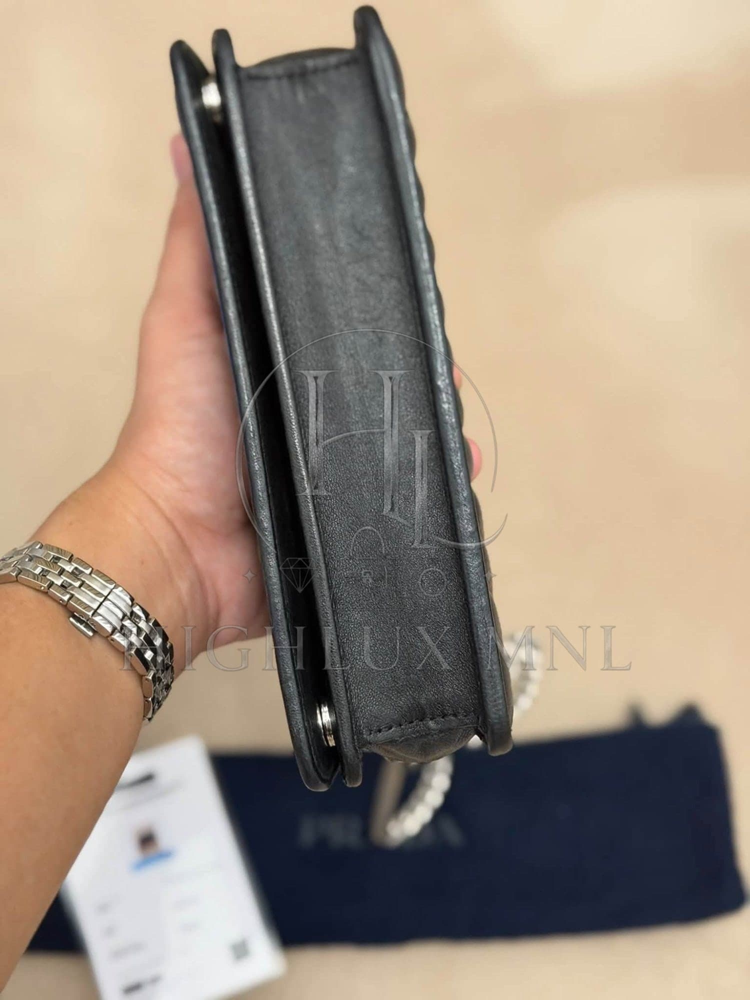 Prada Diagramme Wallet on Chain — photo 7