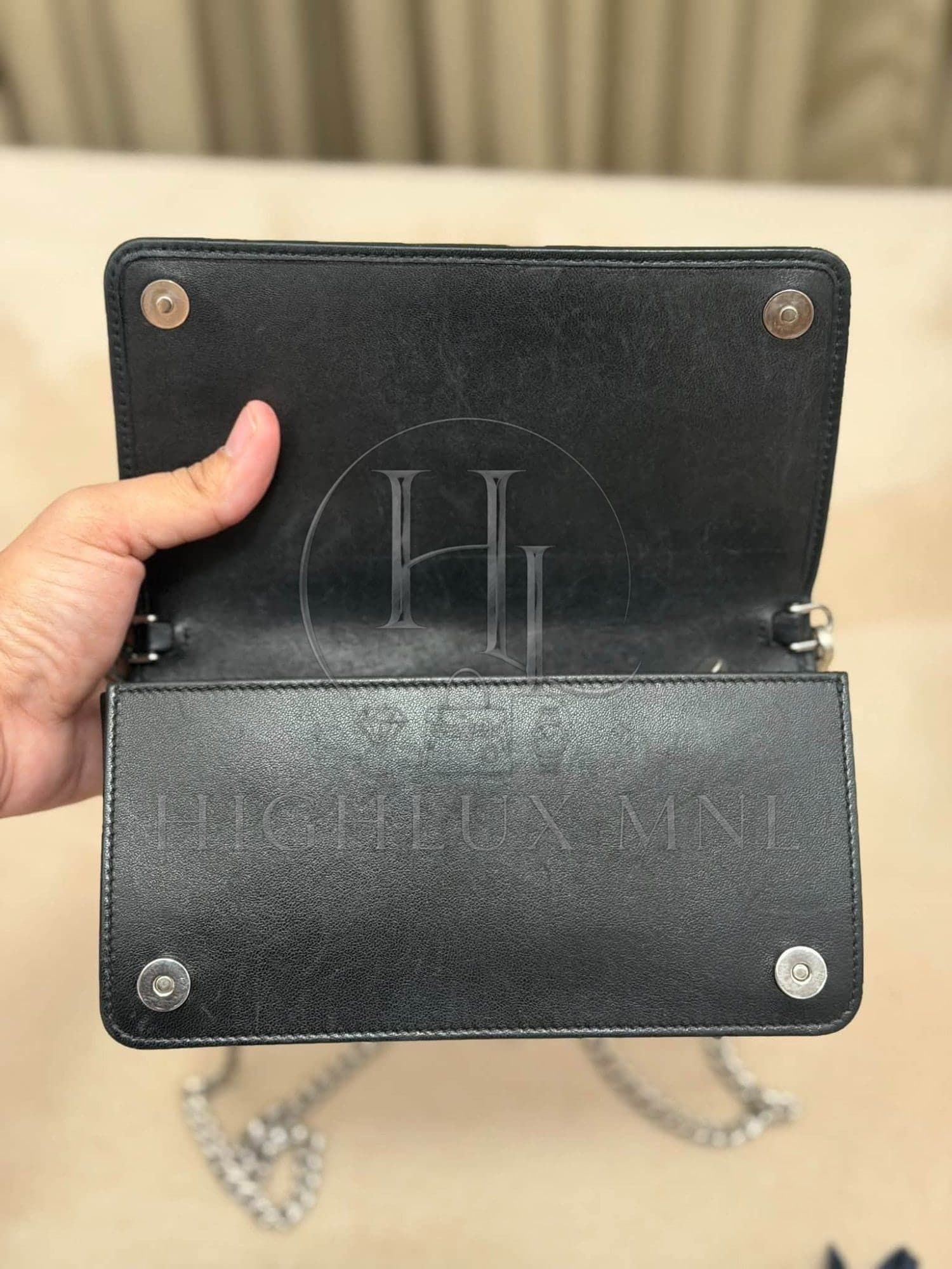 Prada Diagramme Wallet on Chain — photo 11