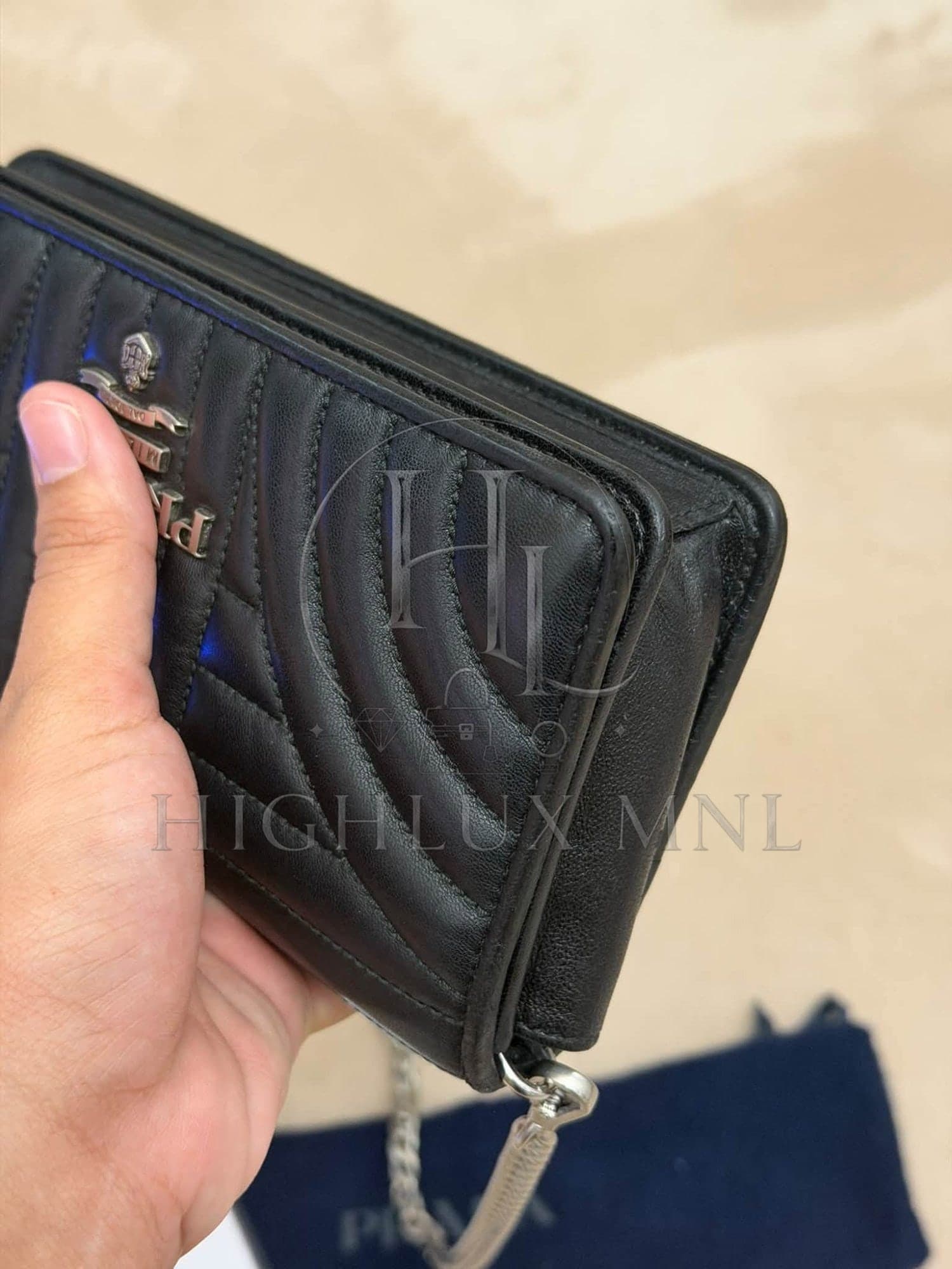 Prada Diagramme Wallet on Chain — photo 10