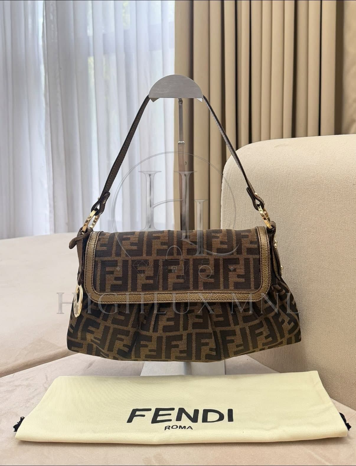 Fendi Zucca Chef Shoulder Bag