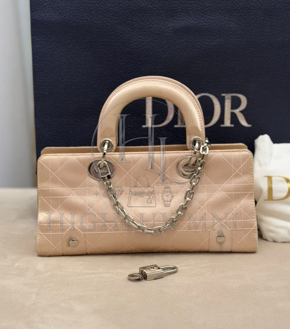 Dior Cannage East-west Lady Dior Handbag — photo 3