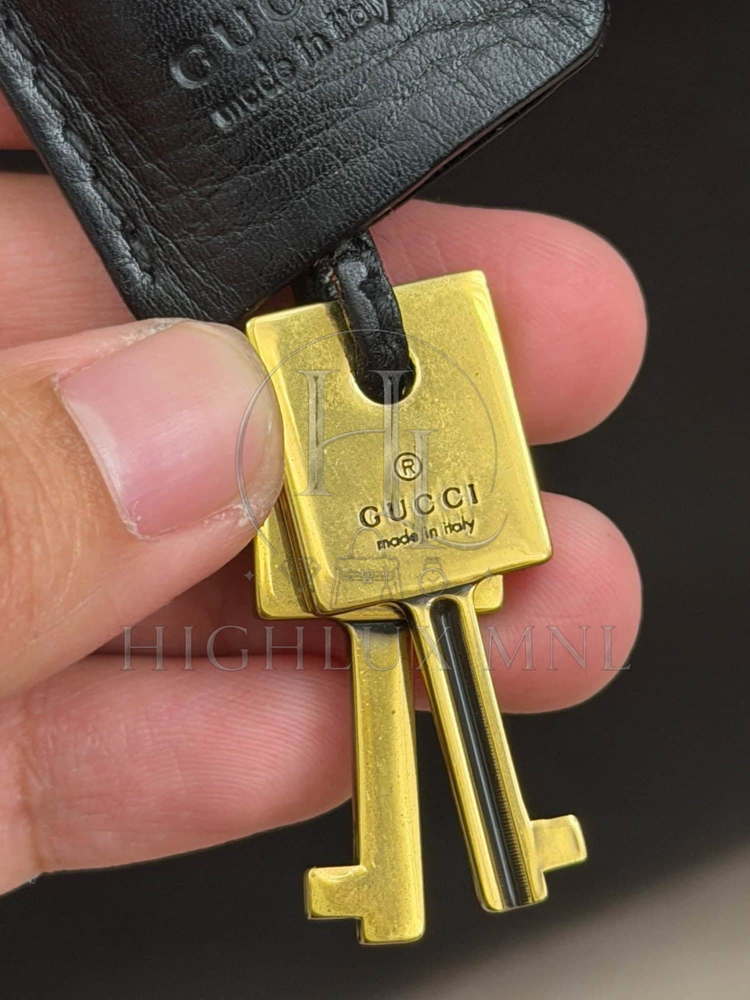 Gucci Leather "Kelly" Handbag — photo 7