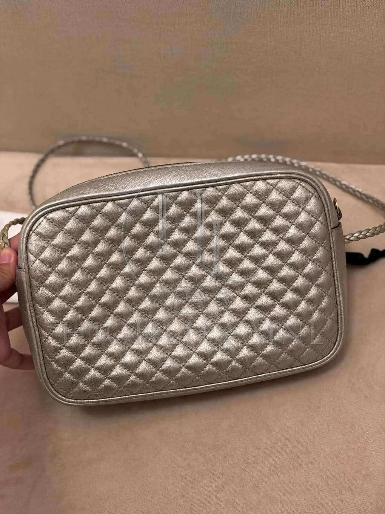 Gucci Trapuntata Ophidia Silver Camera Bag — photo 3