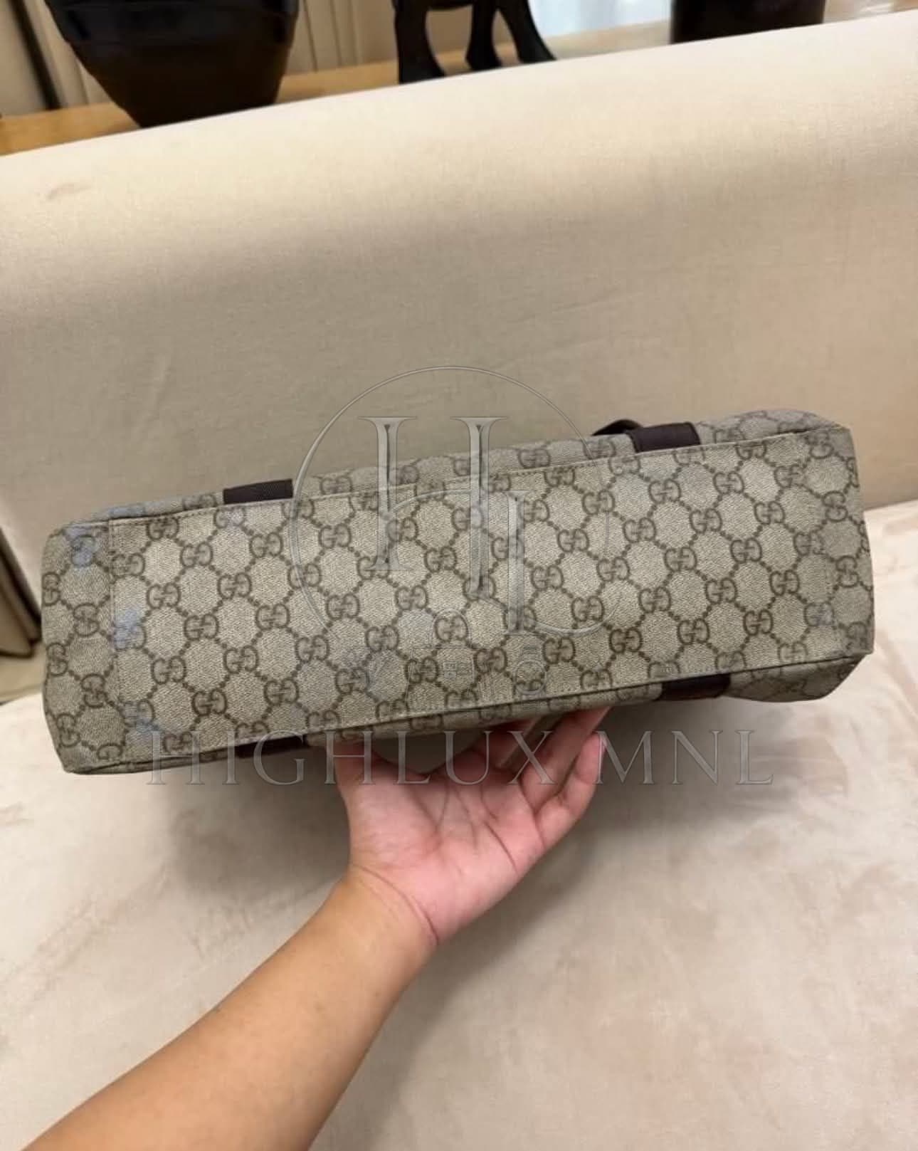 Gucci Tote Bag Brown GG — photo 3