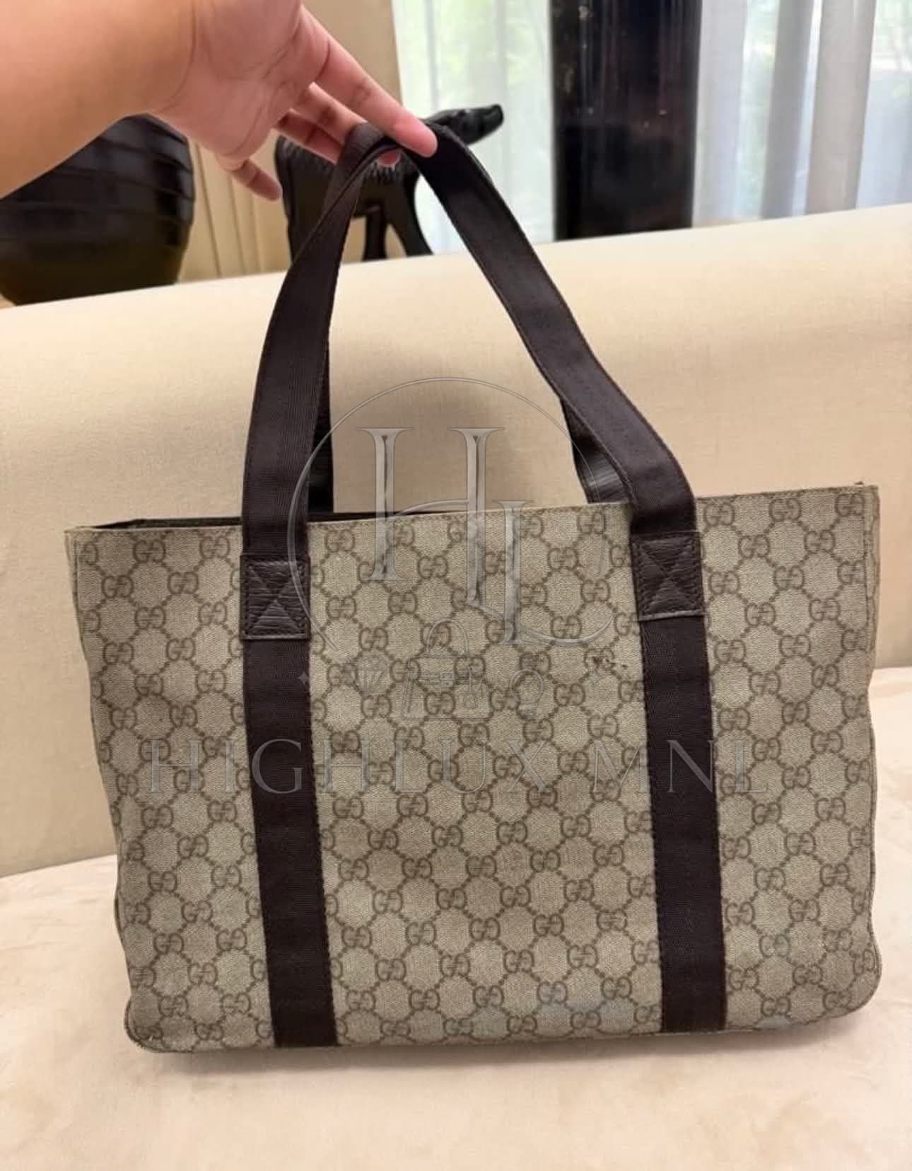 Gucci Tote Bag Brown GG — photo 4