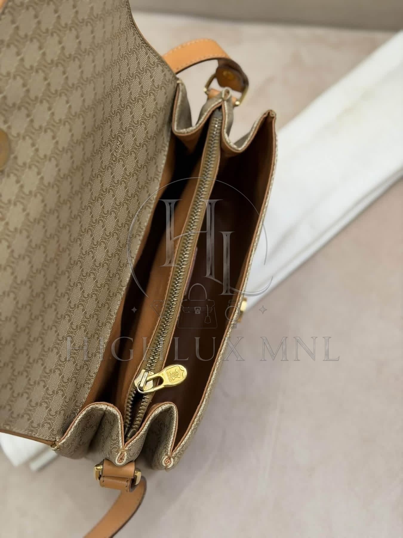 Celine Macadam Coated Canvas Crossbody Bag — photo 11