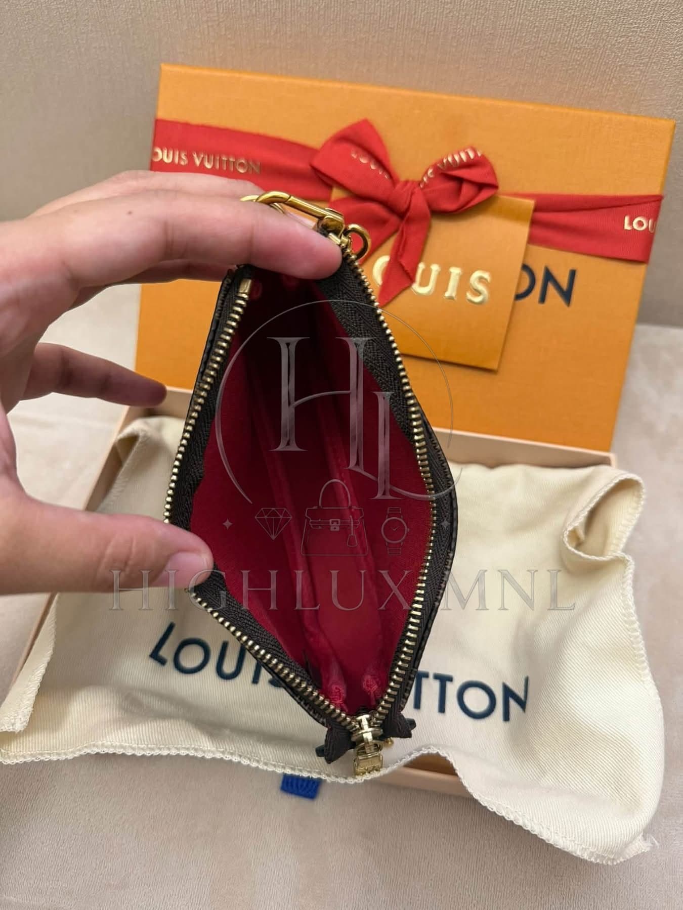 Louis Vuitton Damier Ebene Mini Pochette — photo 8