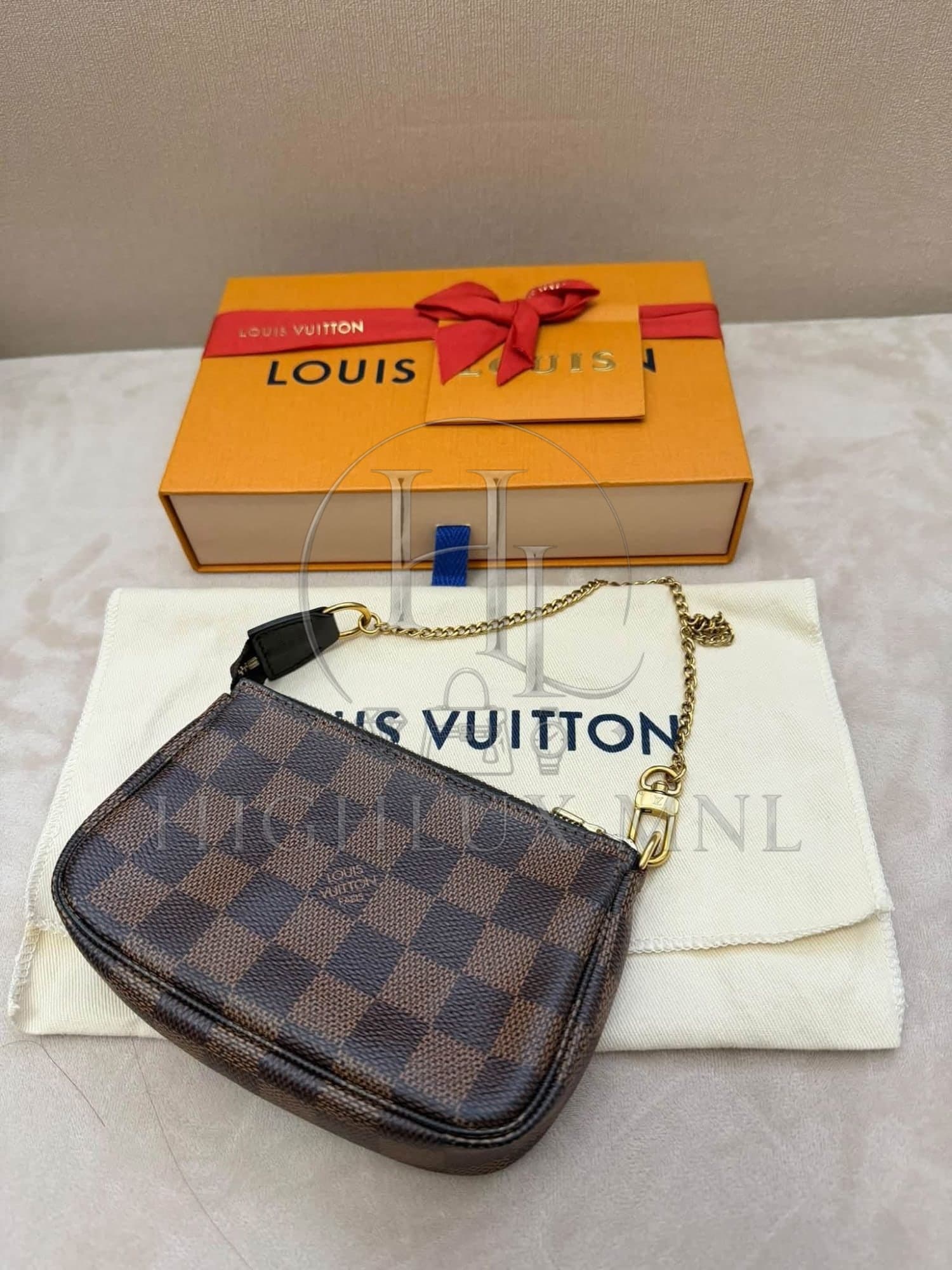 Louis Vuitton Damier Ebene Mini Pochette