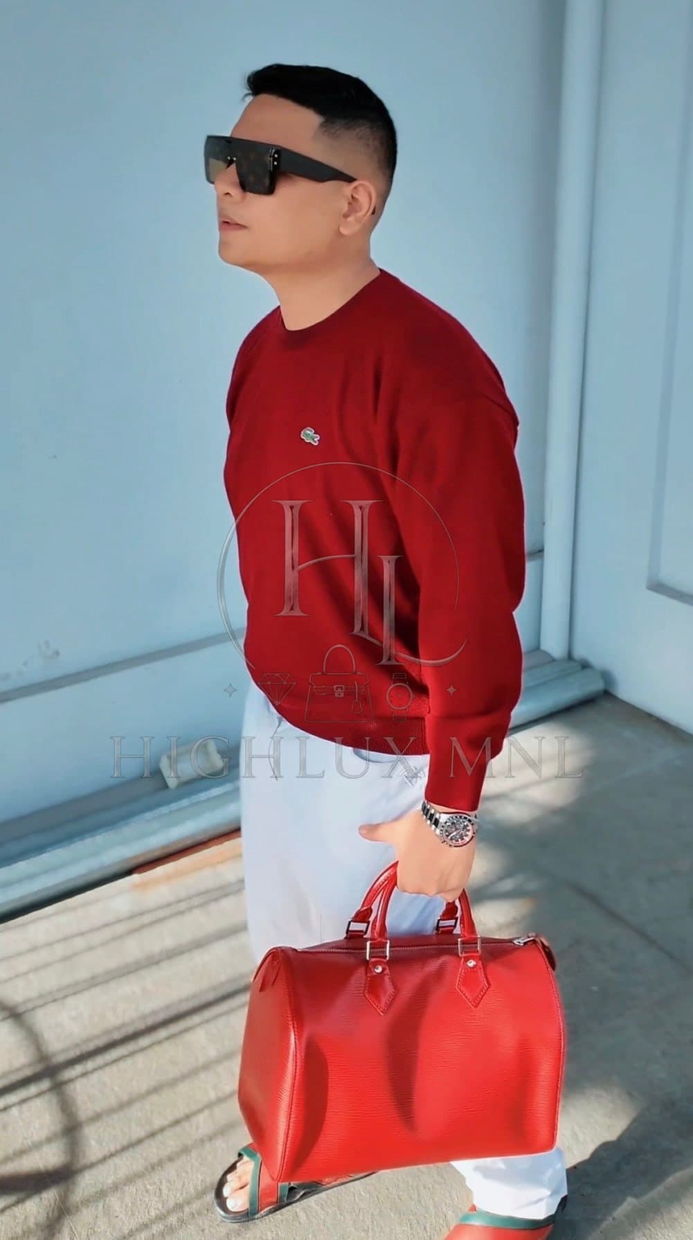 Louis Vuitton Speedy 30 Red Epi Leather — photo 2