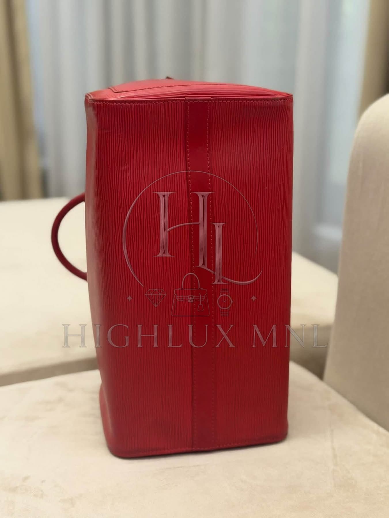 Louis Vuitton Speedy 30 Red Epi Leather — photo 6