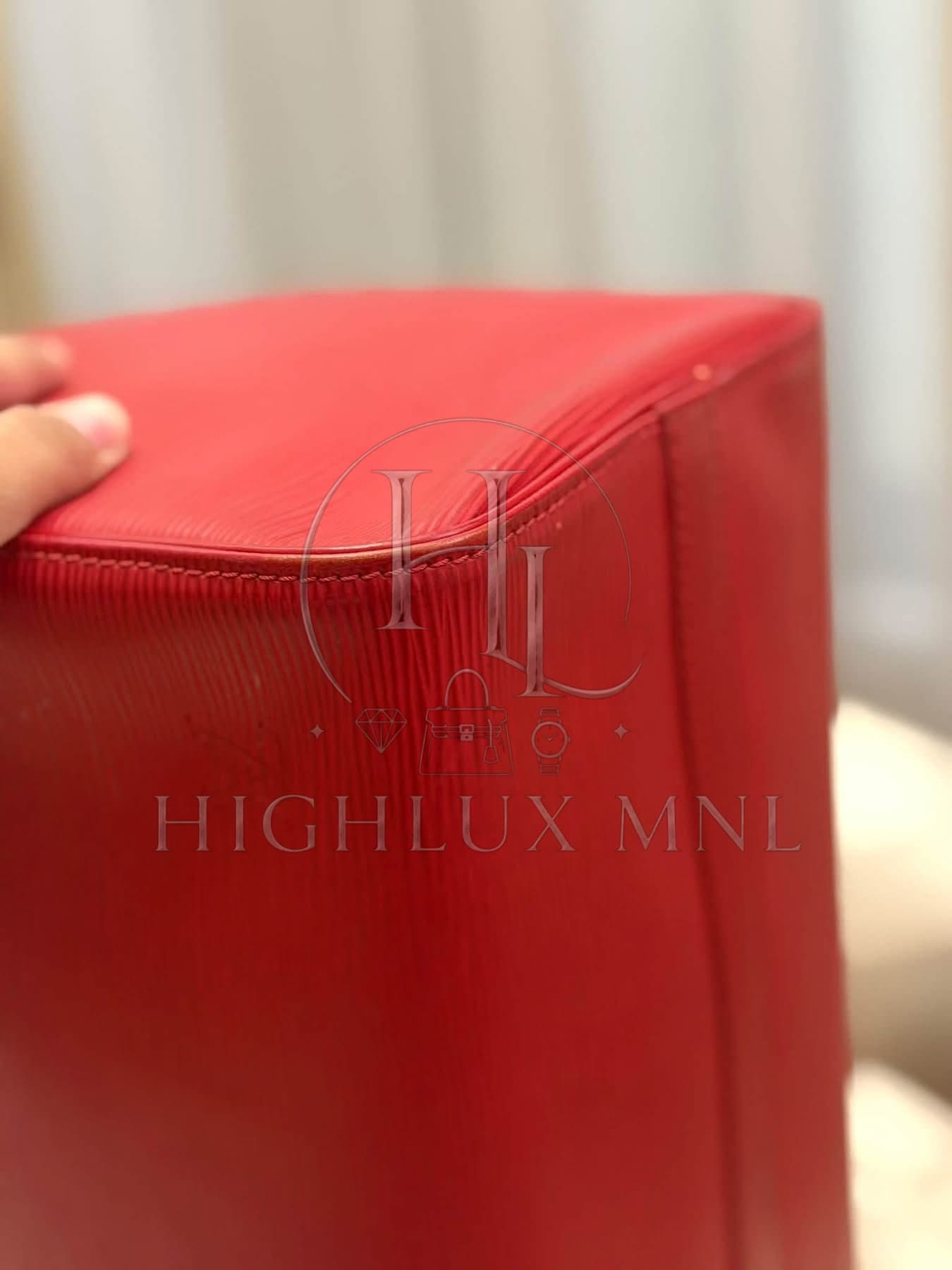 Louis Vuitton Speedy 30 Red Epi Leather — photo 8