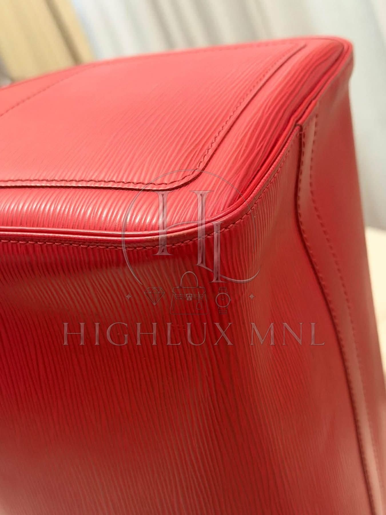 Louis Vuitton Speedy 30 Red Epi Leather — photo 7