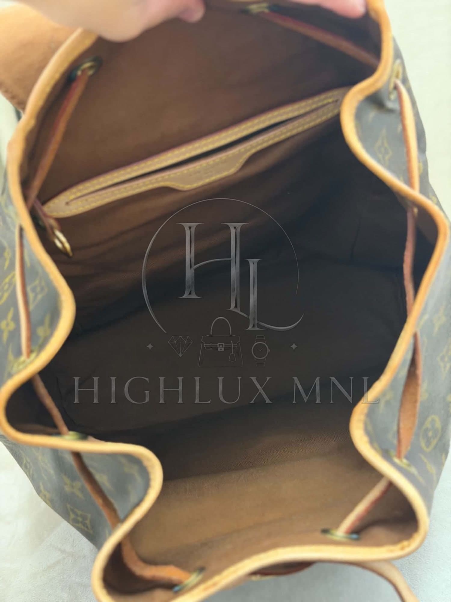 Louis Vuitton Monogram Montsouris Backpack — photo 8