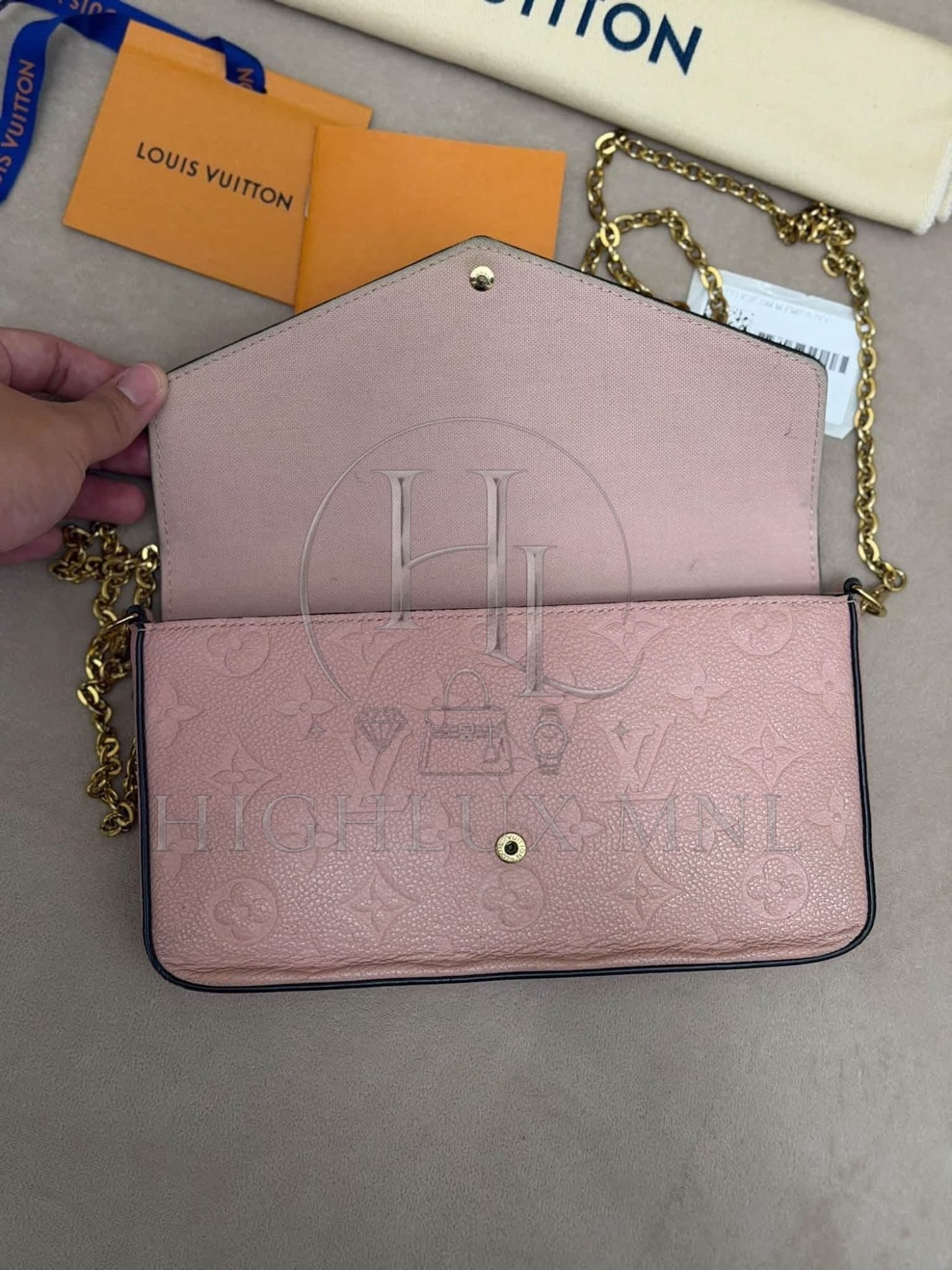 Louis Vuitton Empreinte Pochette Felicie — photo 9