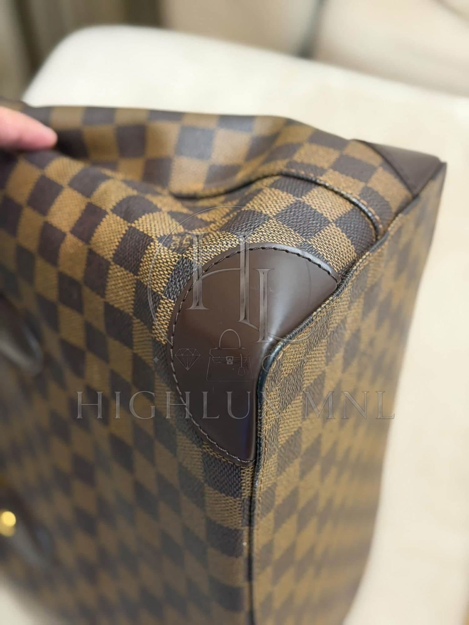 Louis Vuitton Damier Ebene Hampstead PM size — photo 7